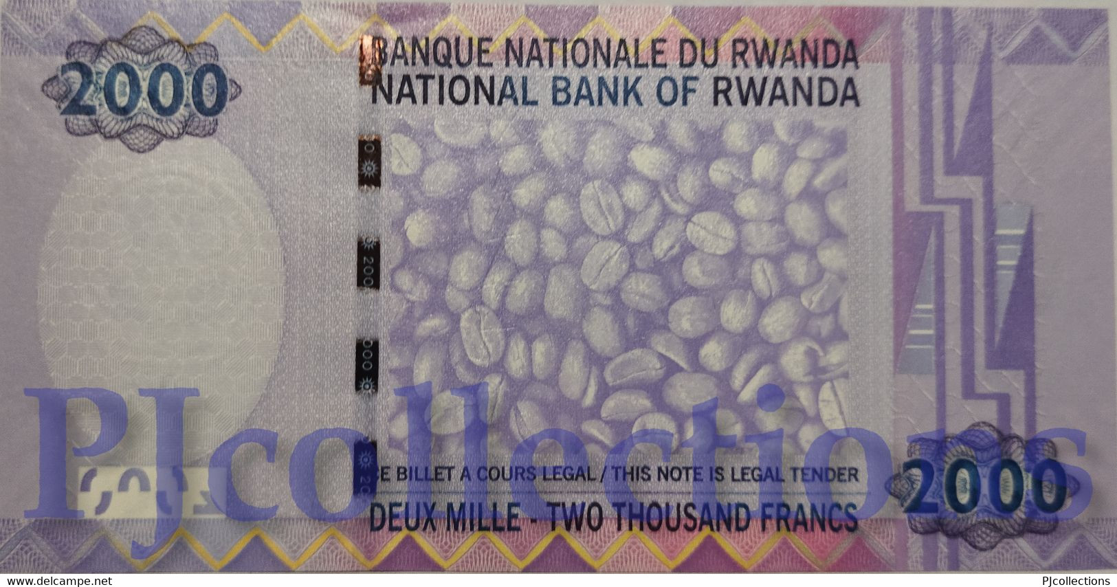 RWANDA 2000 FRANCS 2007 PICK 36 UNC - Ruanda