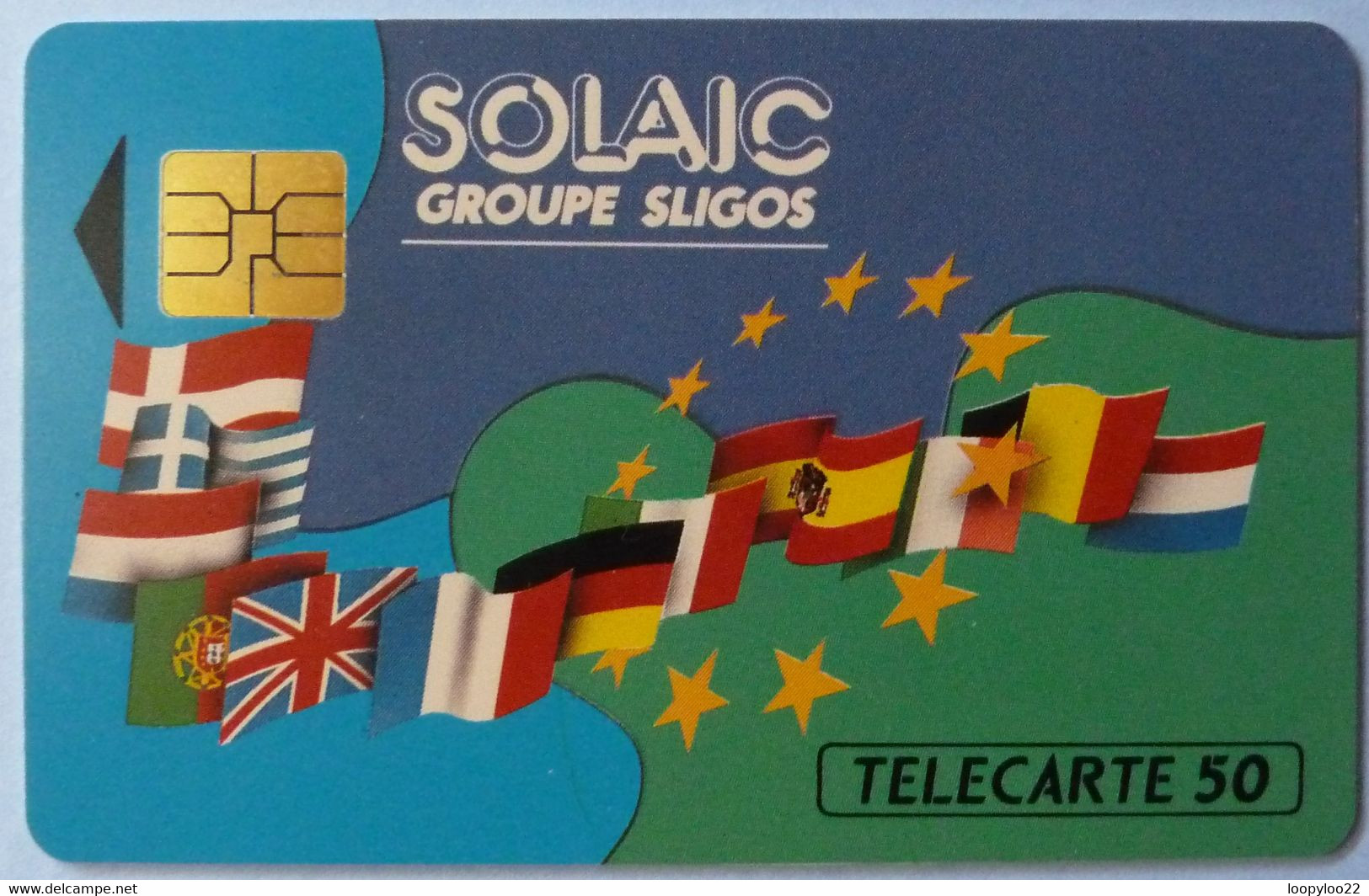 FRANCE - Smart Card - Soliac Groupe Sligos - 50 Units - Mint - Privées