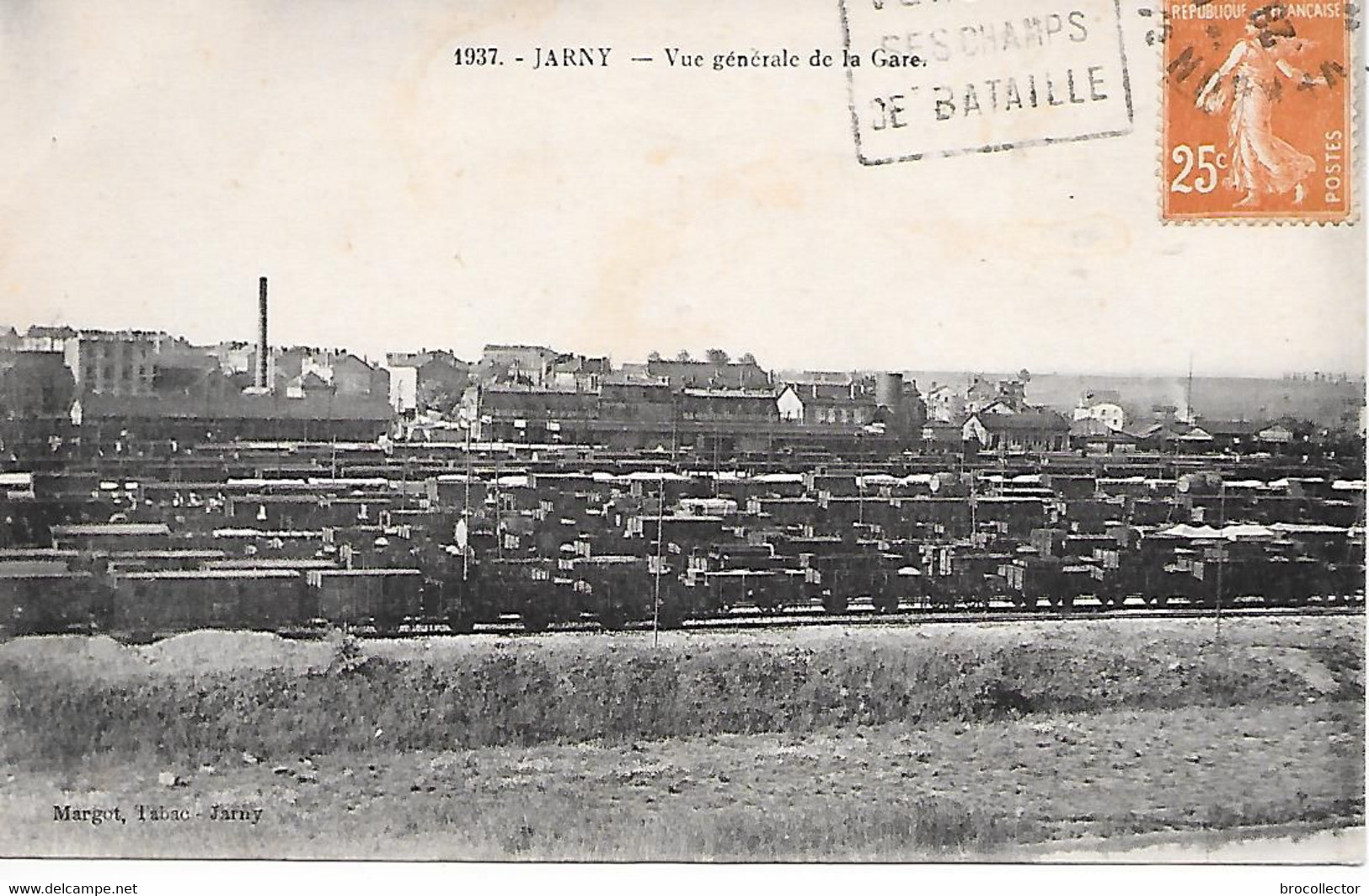 JARNY  ( 54 )  - Vue Générale De La Gare - Jarny