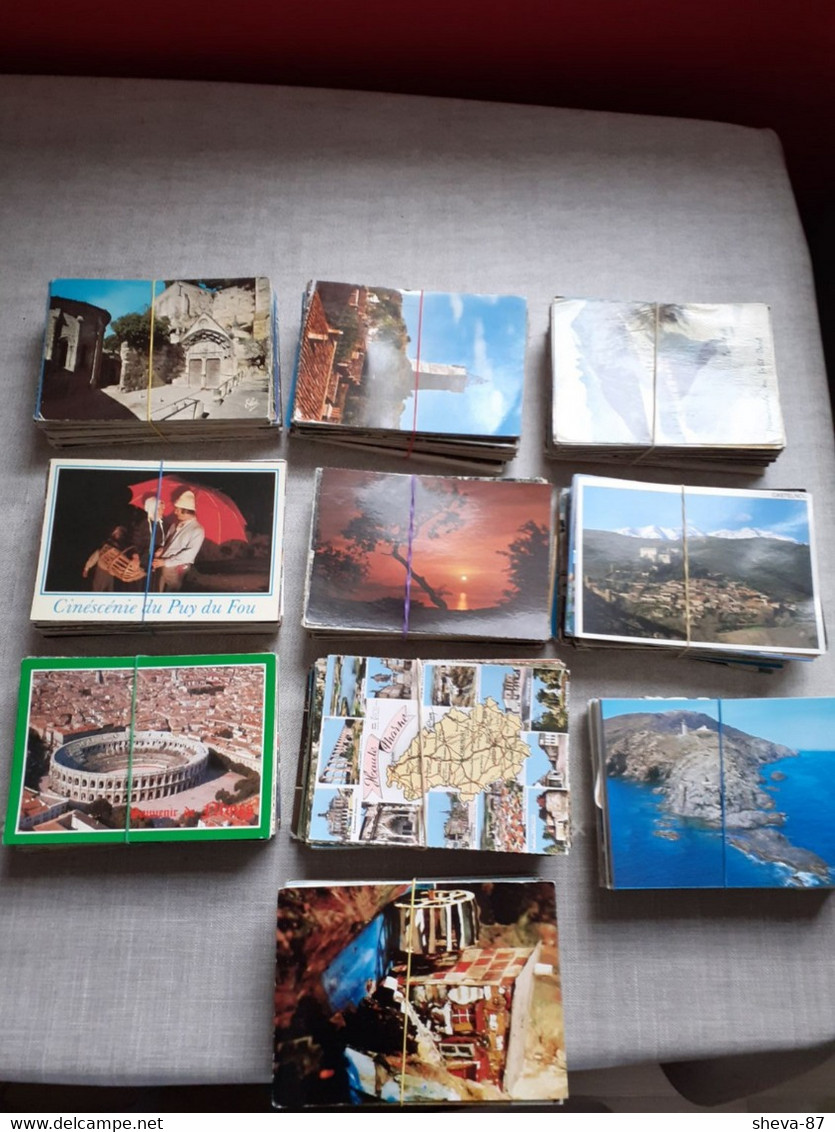 Lot 1000 CPM De France - 500 Postcards Min.