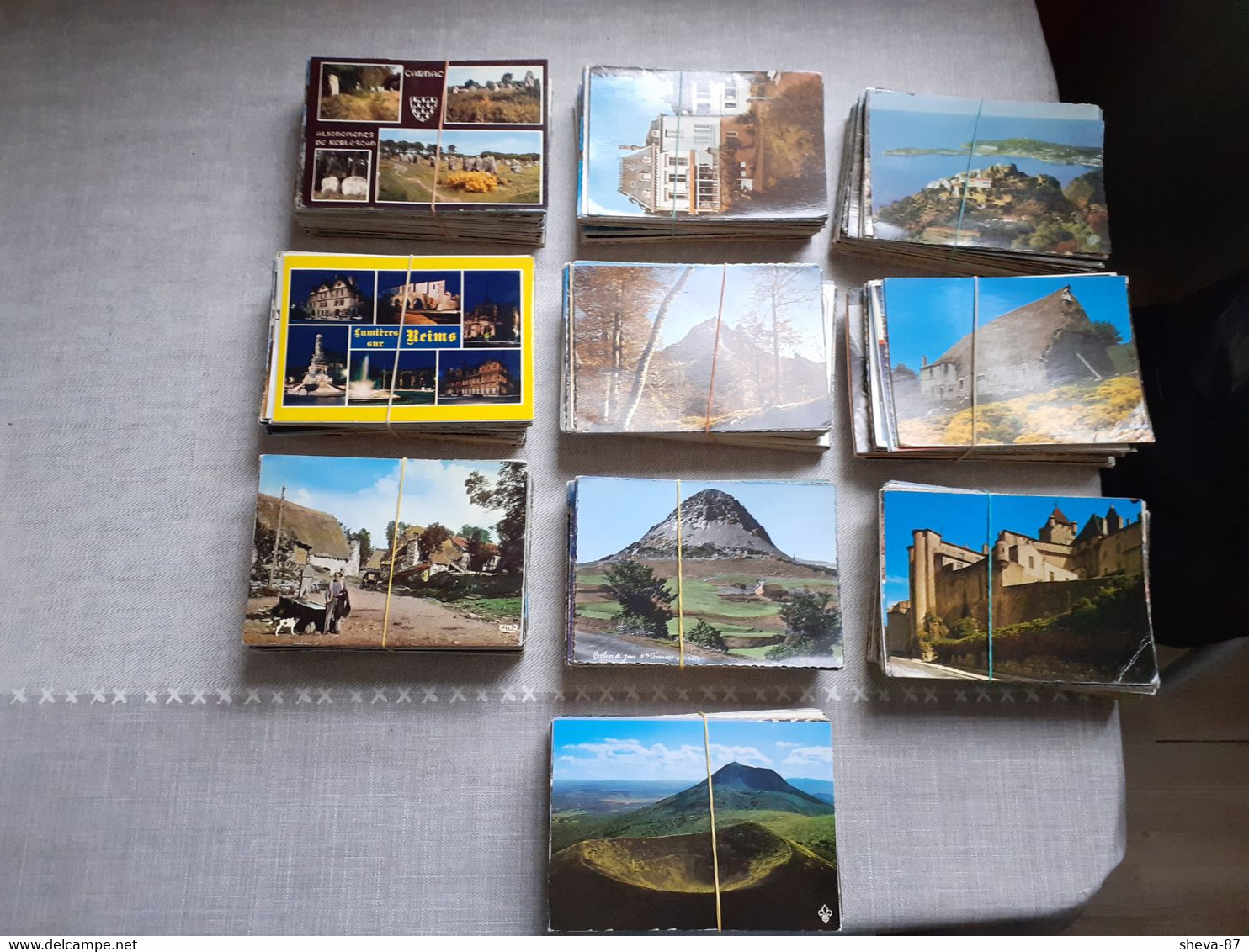 Lot 1000 CPM De France - 500 Postcards Min.