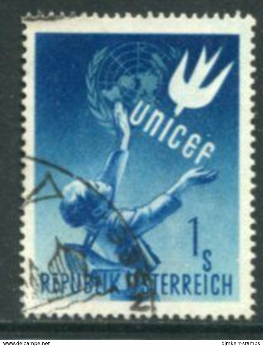 AUSTRIA 1949 UNICEF Used.  Michel 933 - Usati