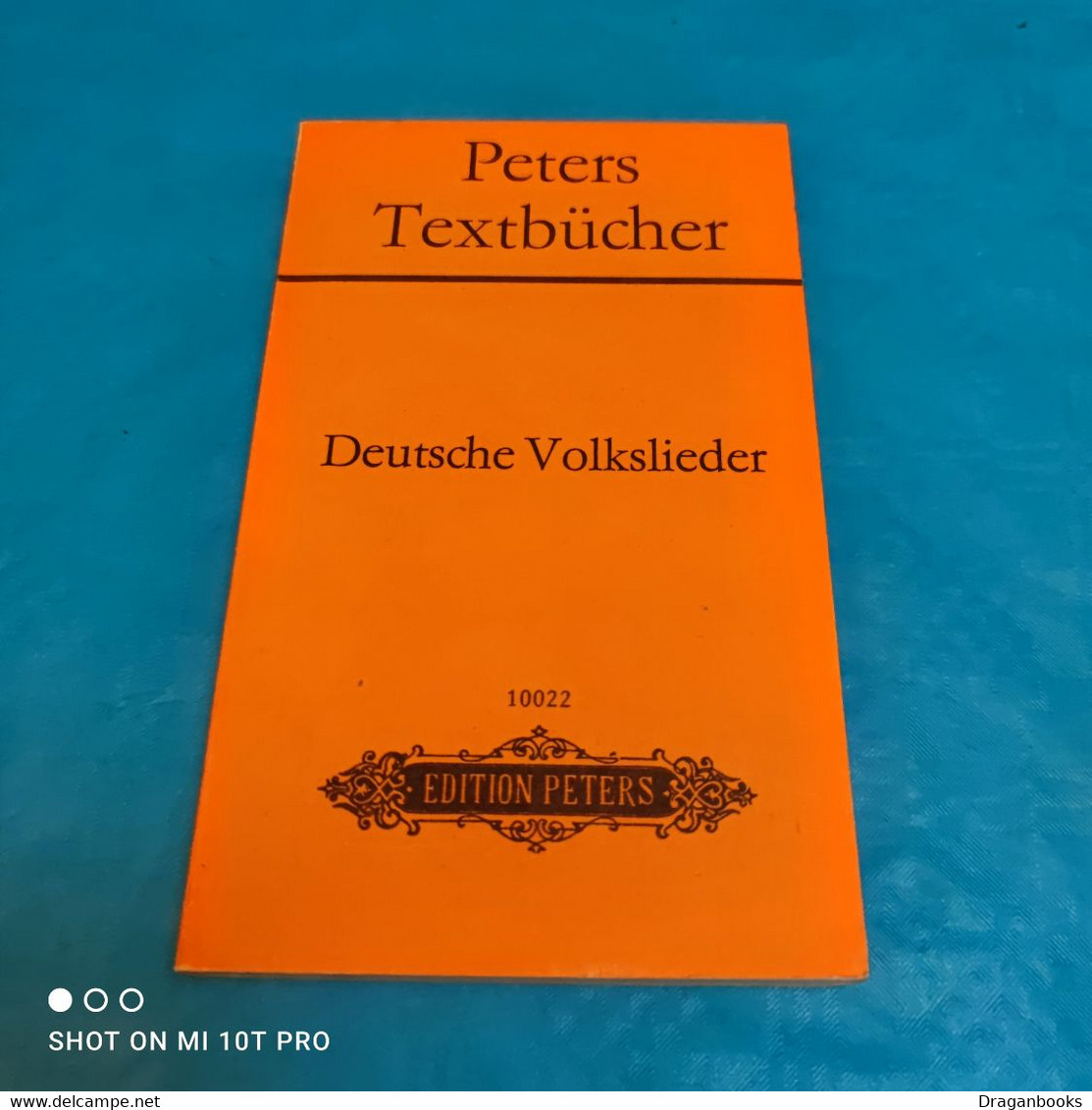 Peters Textbücher - Deutsche Volkslieder - Música