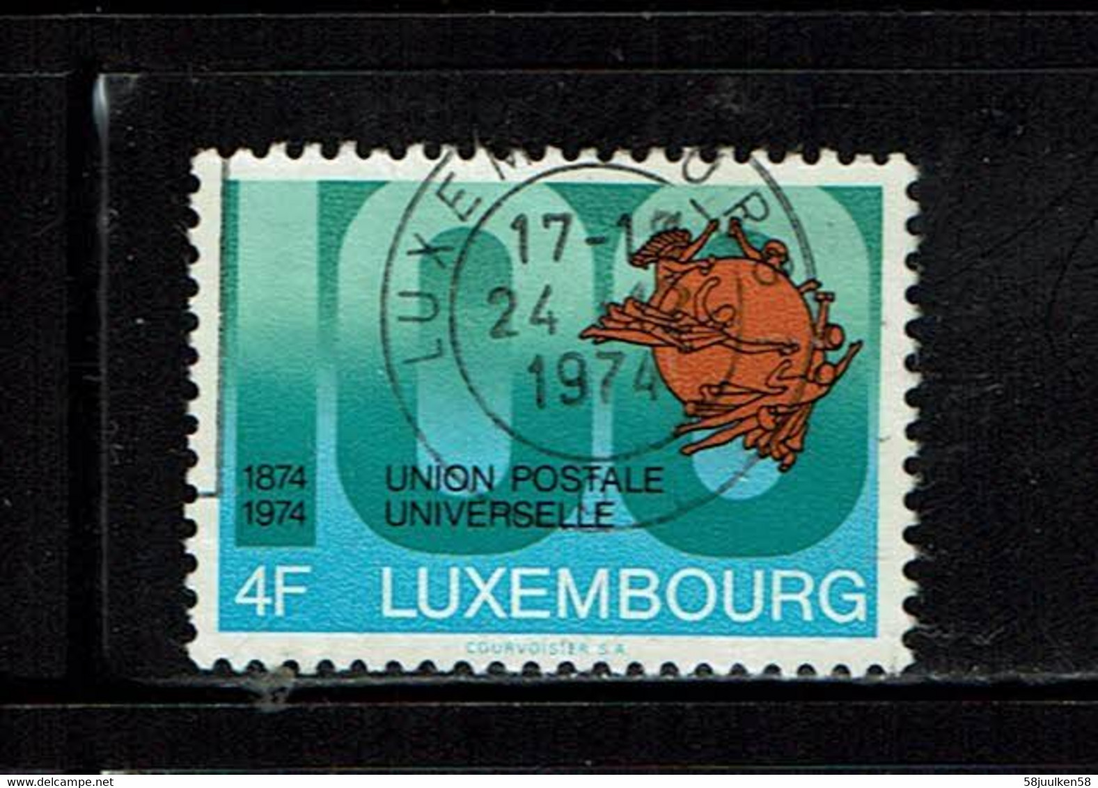 LUXEMBURG   GESTEMPELD    NR°   839 - Oblitérés