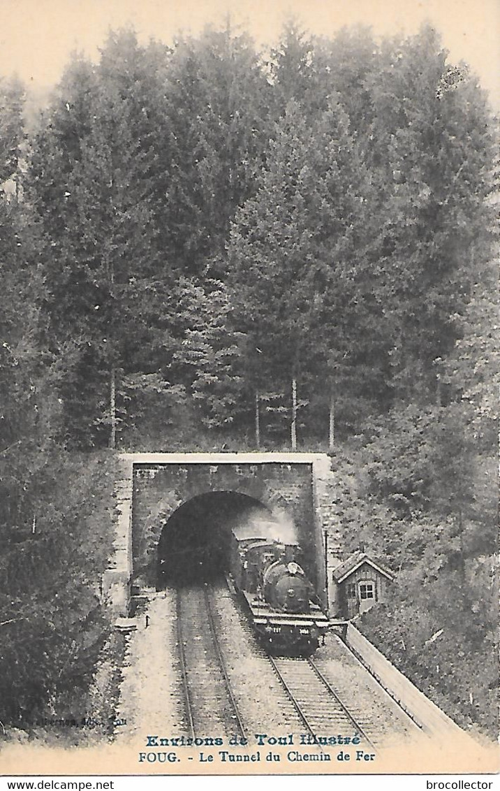 FOUG ( 54 )  -  Le Tunnel Du Chemin De Fer - Foug