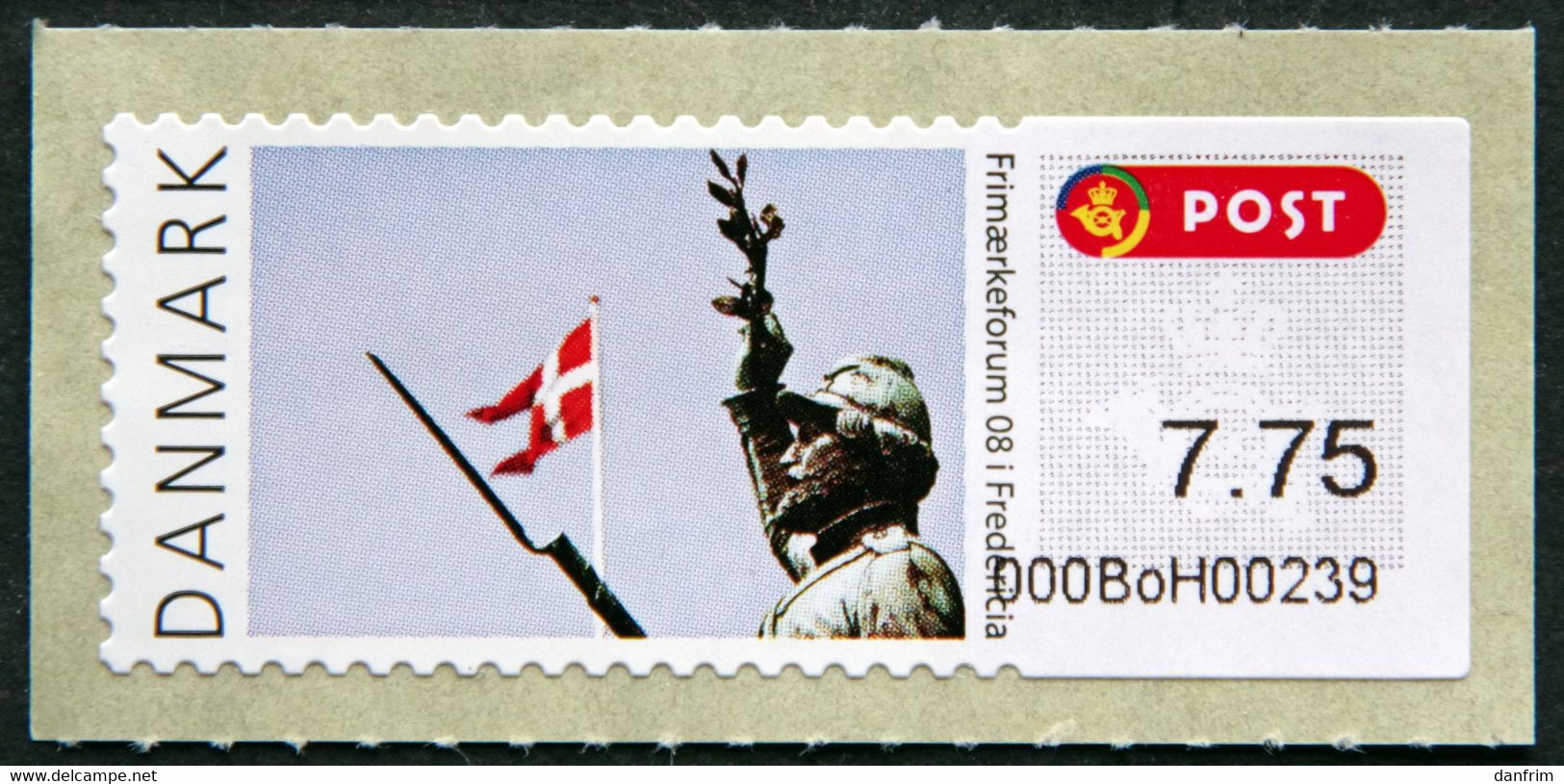 Denmark 2008 MiNr.46 (**) ( Lot H 575 ) ATM Franking Labels - Machine Labels [ATM]