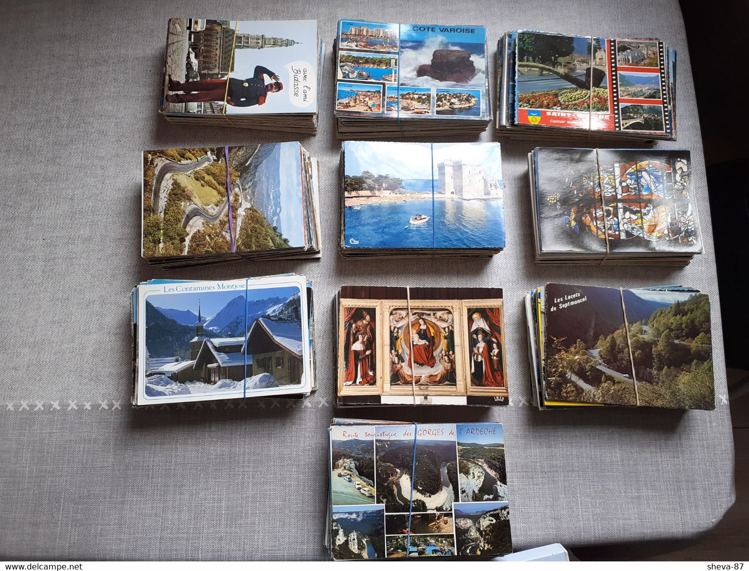 Lot De 1000 CPM De France - 500 Postales Min.