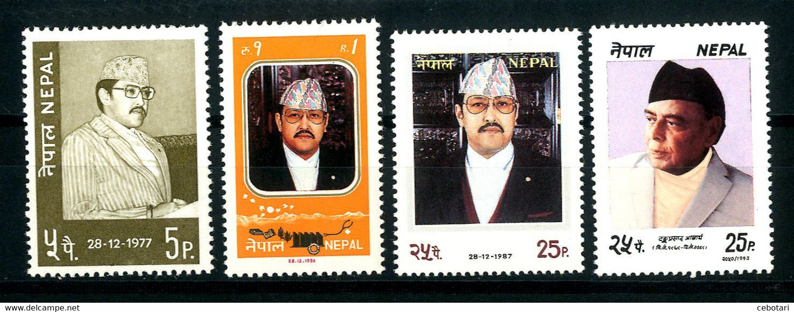 NEPAL** - Celebrita' - 4 Val. MNH - Népal
