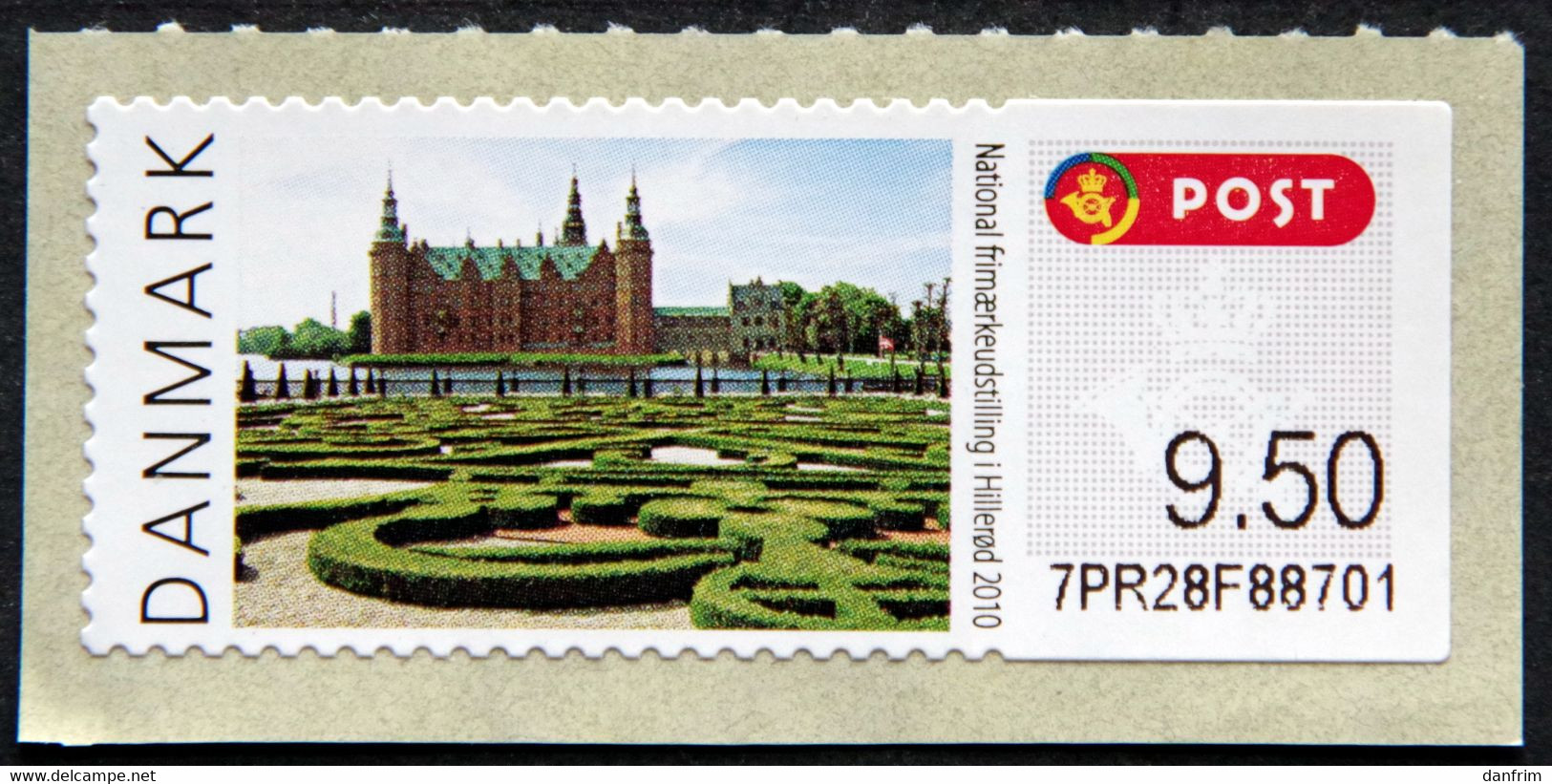 Denmark 2010 MiNr.52 (**) ( Lot H 580 ) ATM Franking Labels - Vignette [ATM]