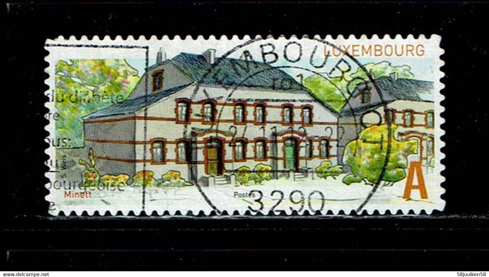 LUXEMBURG   GESTEMPELD    NR°   1873 - Usados