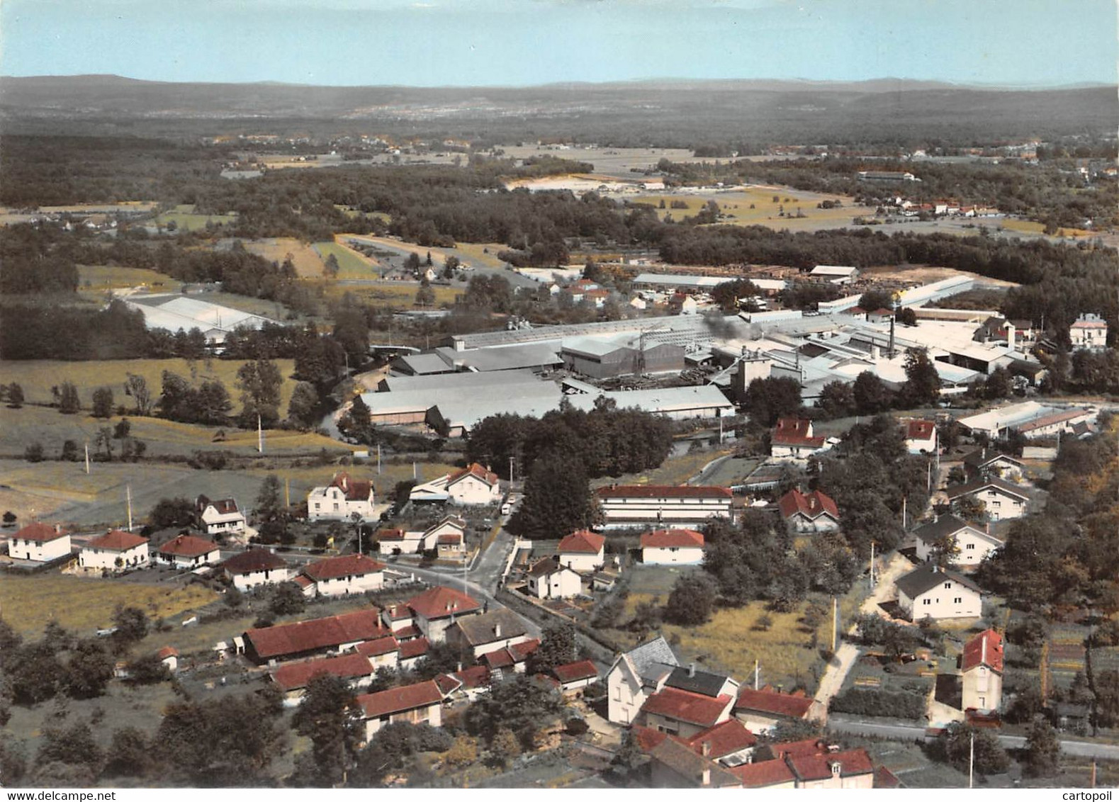 70 - ST-LOUP-SUR-SEMOUSE - Un Beau Panorama Aérien - Saint-Loup-sur-Semouse