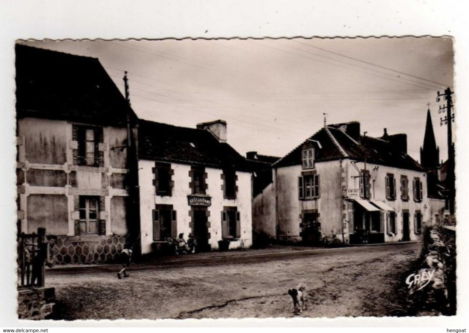 5 Caurel : Restaurant Du Lac , Ed Gaby , Photo Artaud Nantes - Caurel