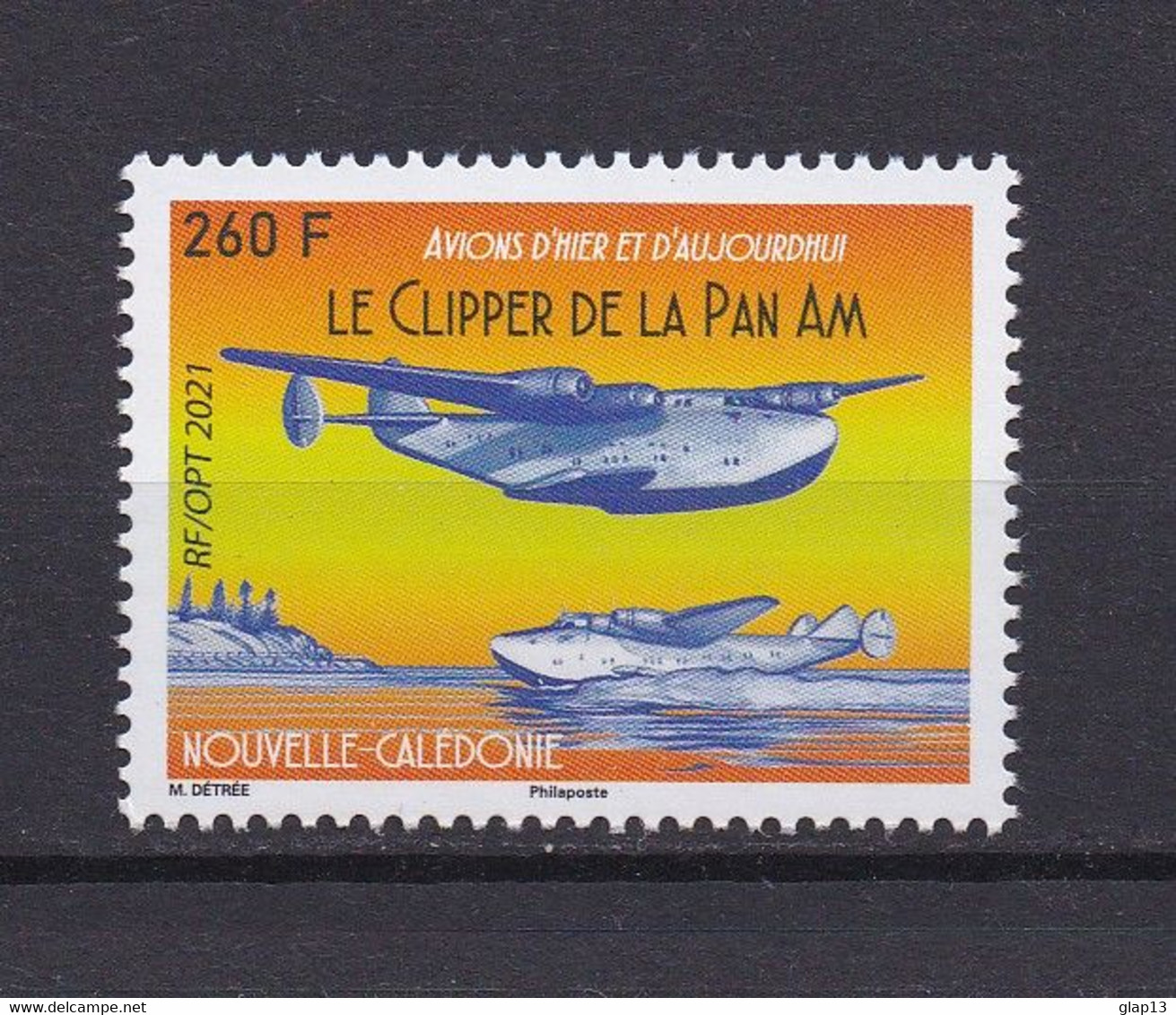 NOUVELLE CALEDONIE 2021 TIMBRE N°1413 NEUF** AVIONS - Nuovi