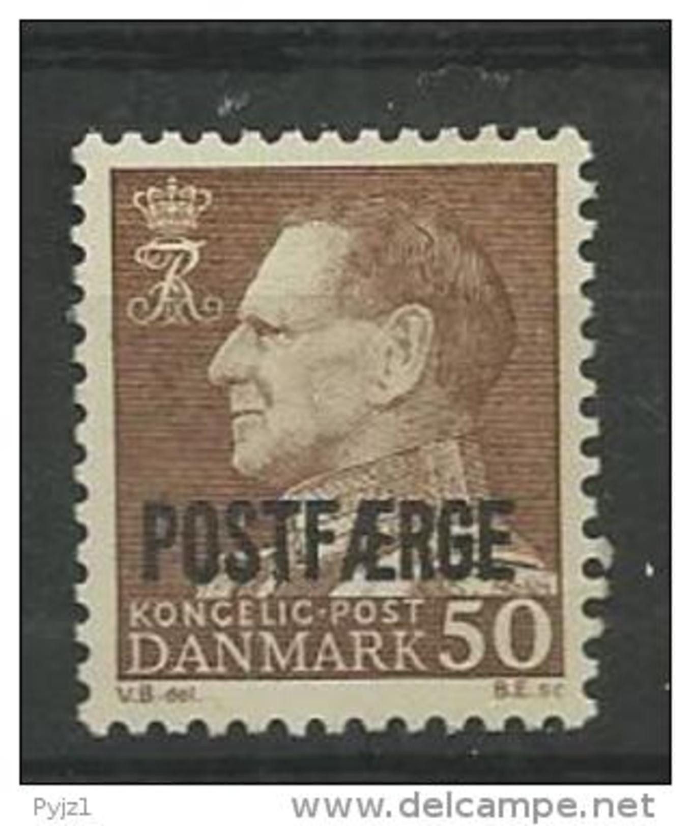 1972 MNH Danmark,  Postfäere, Postfris** - Parcel Post