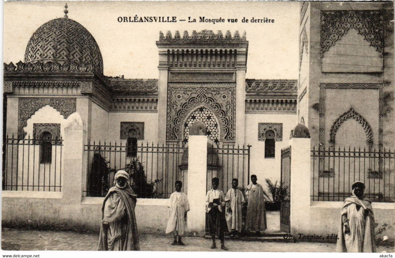 CPA AK ORLEANSVILLE La Mosquee Vue De Derriere ALGERIE (1188888) - Chlef (Orléansville)
