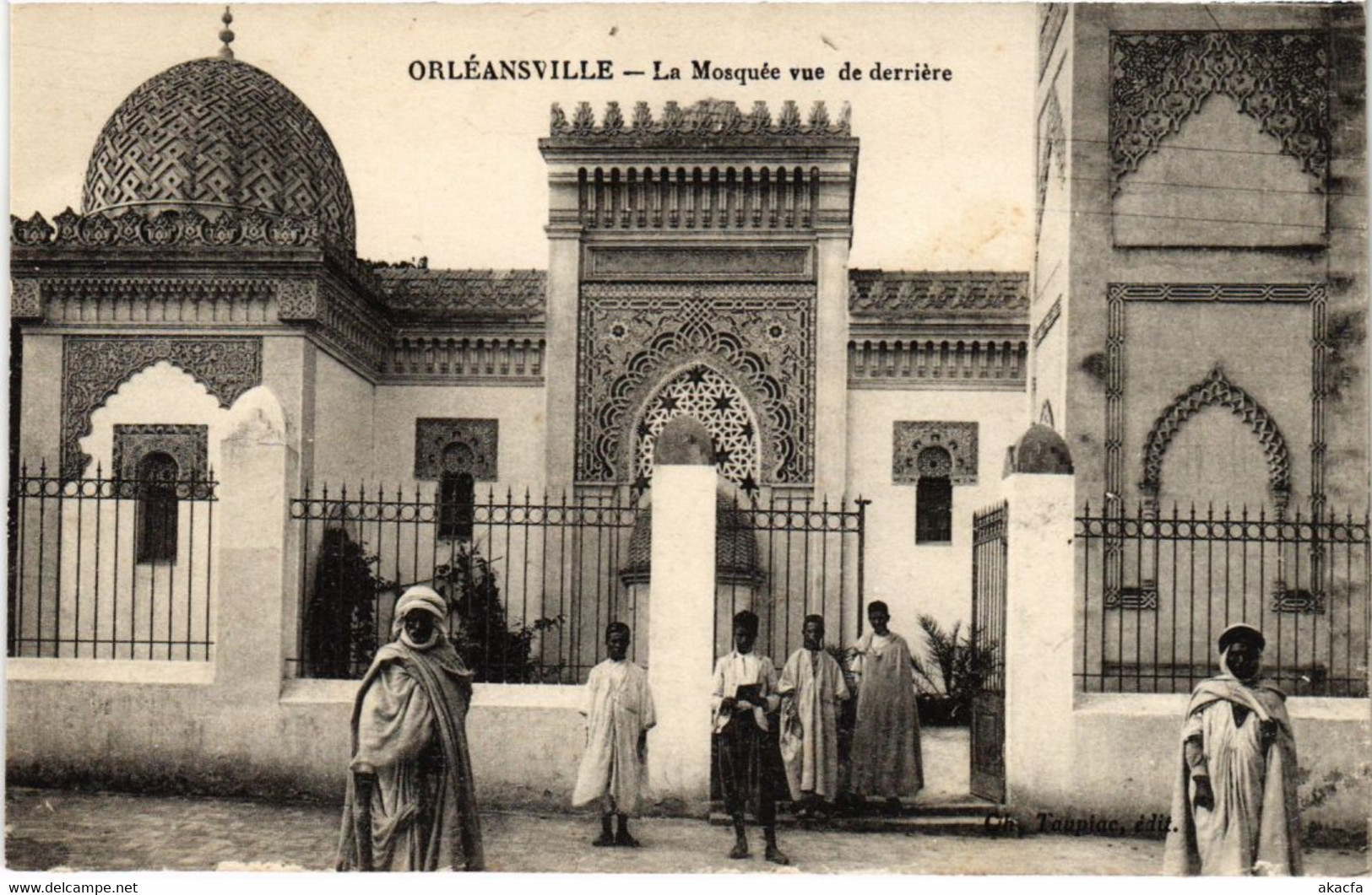 CPA AK ORLEANSVILLE La Mosquee Vue De Derriere ALGERIE (1188899) - Chlef (Orléansville)