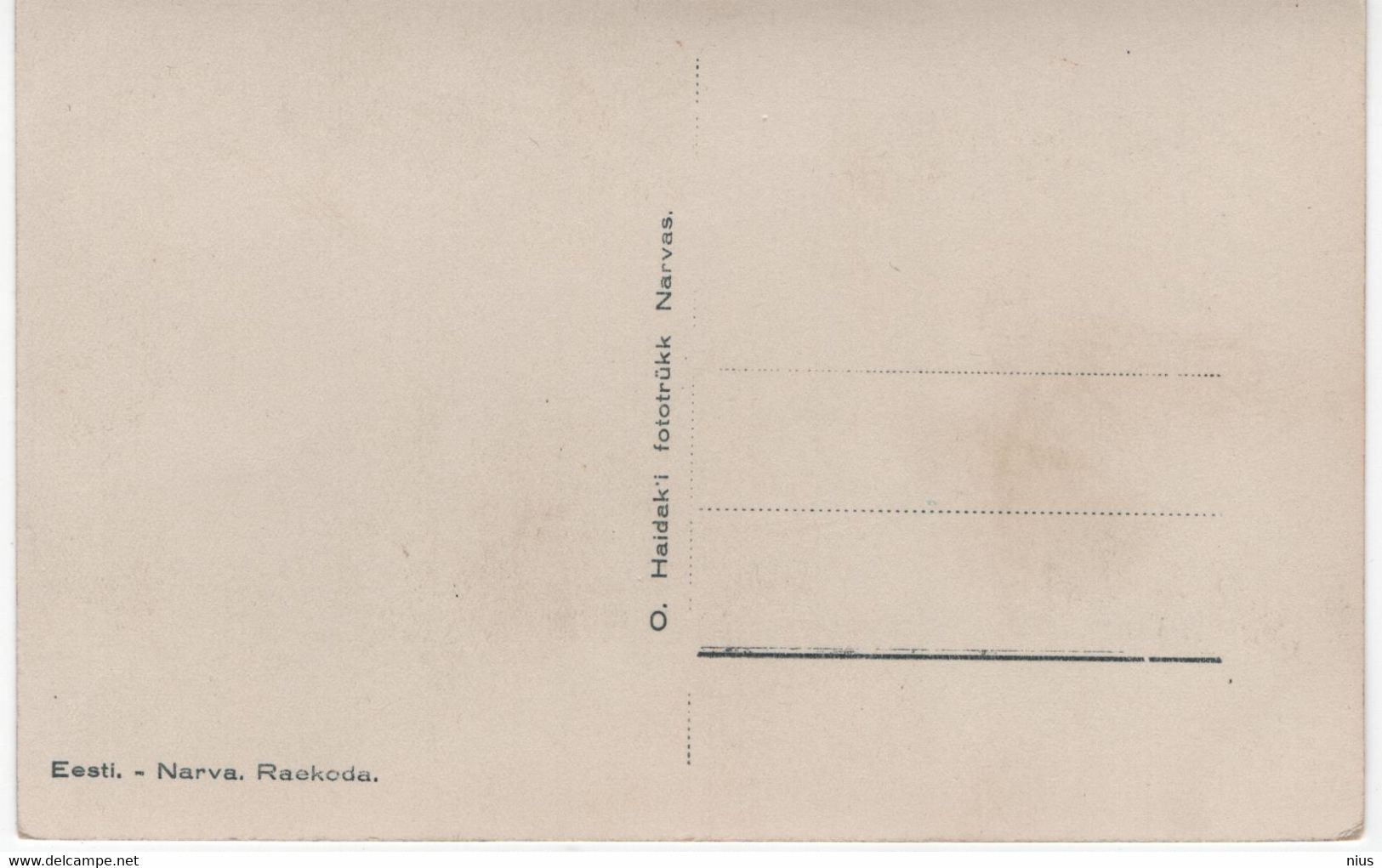 Estonia Eesti, Narva Joesuu - Estland