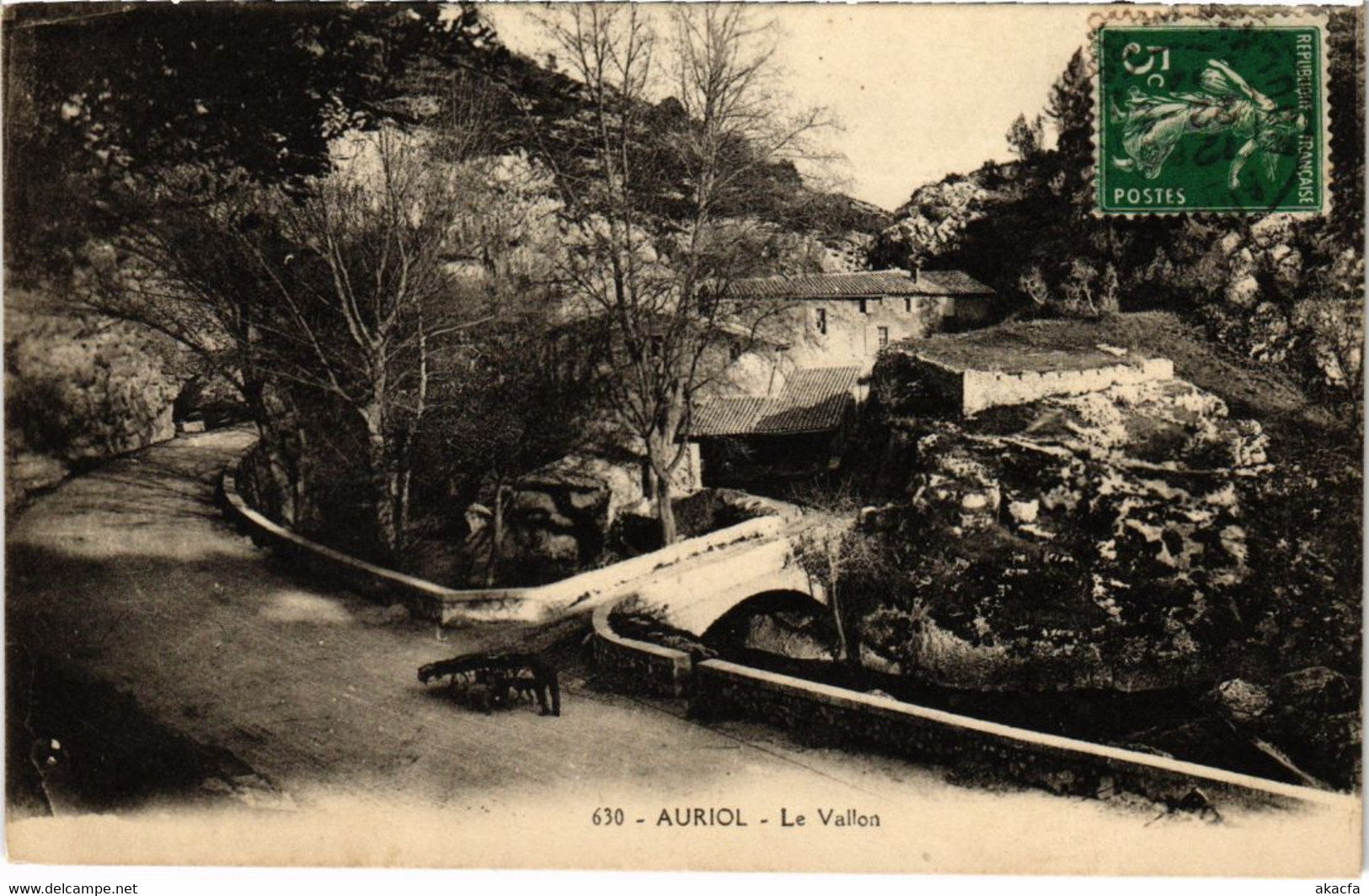 CPA AURIOL Le Vallon (1290655) - Auriol