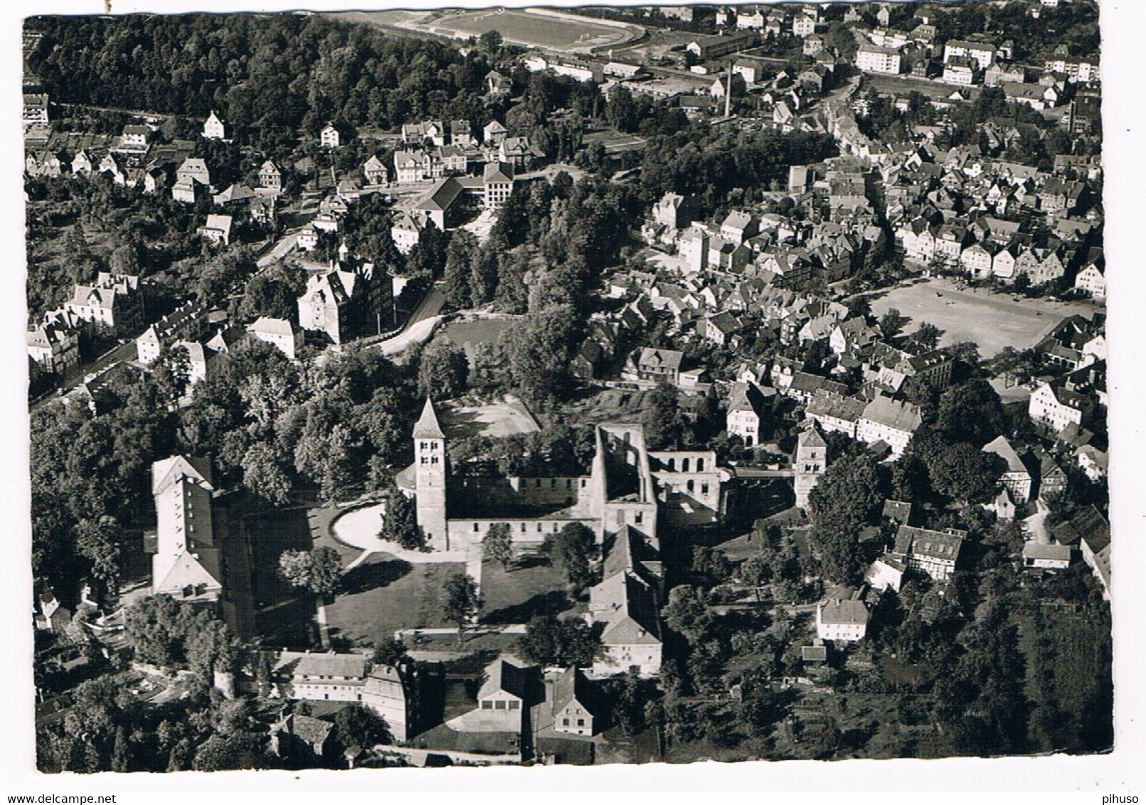 D-14671  BAD HERSFELD : Blick Auf Stiftsruine Und Stadt - Bad Hersfeld