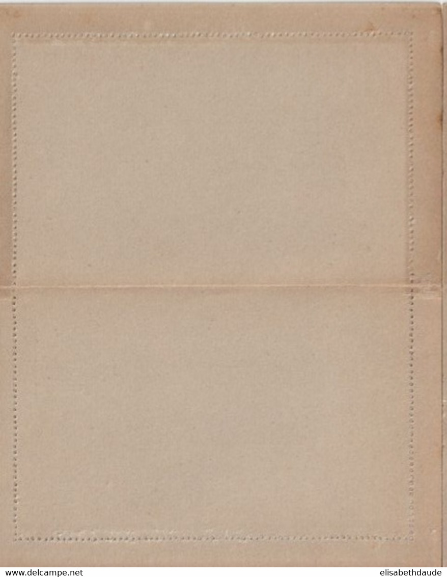 OBOCK - 1892 - CARTE-LETTRE ENTIER TYPE GROUPE NEUVE - ACEP CL1 - Cartas & Documentos