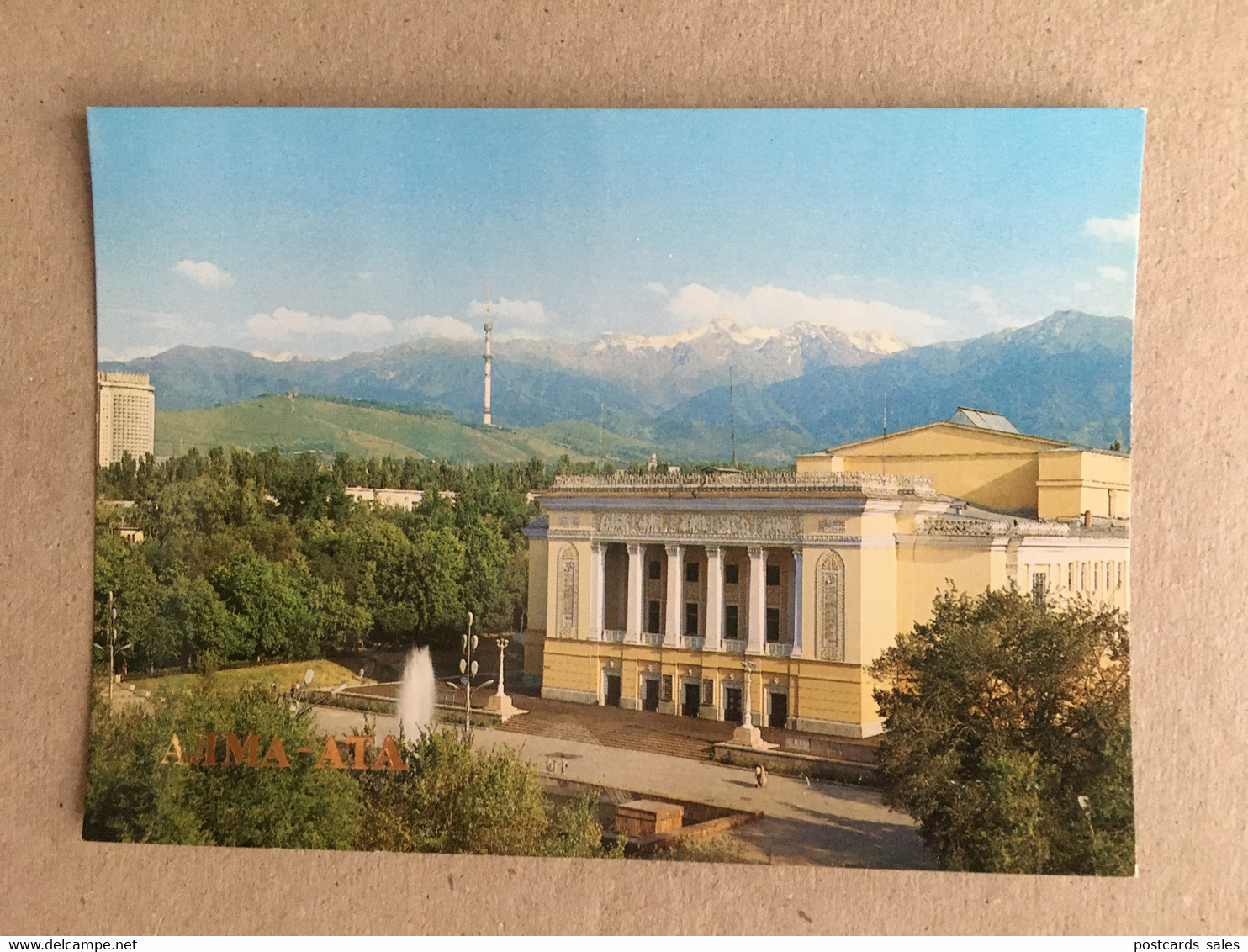 Almaty Alma Ata The Kazakh State Abai Opera And Ballet Theatre Theater - Kazajstán