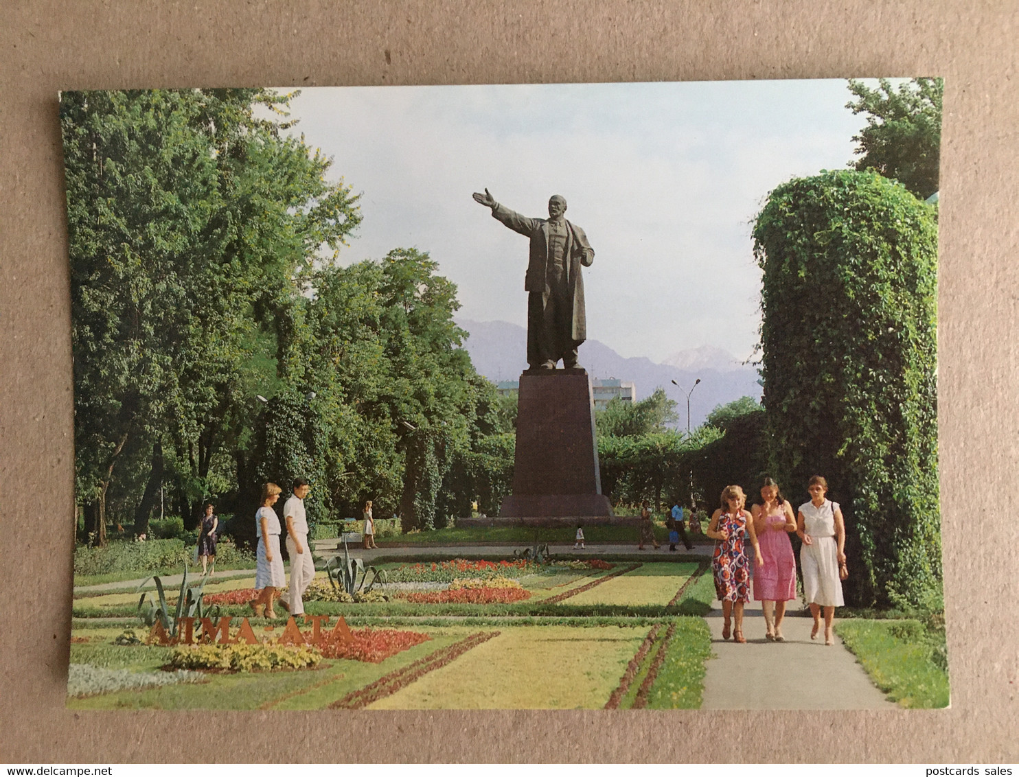 Almaty Alma Ata Vladimir Lenin Monument Denkmal - Kasachstan