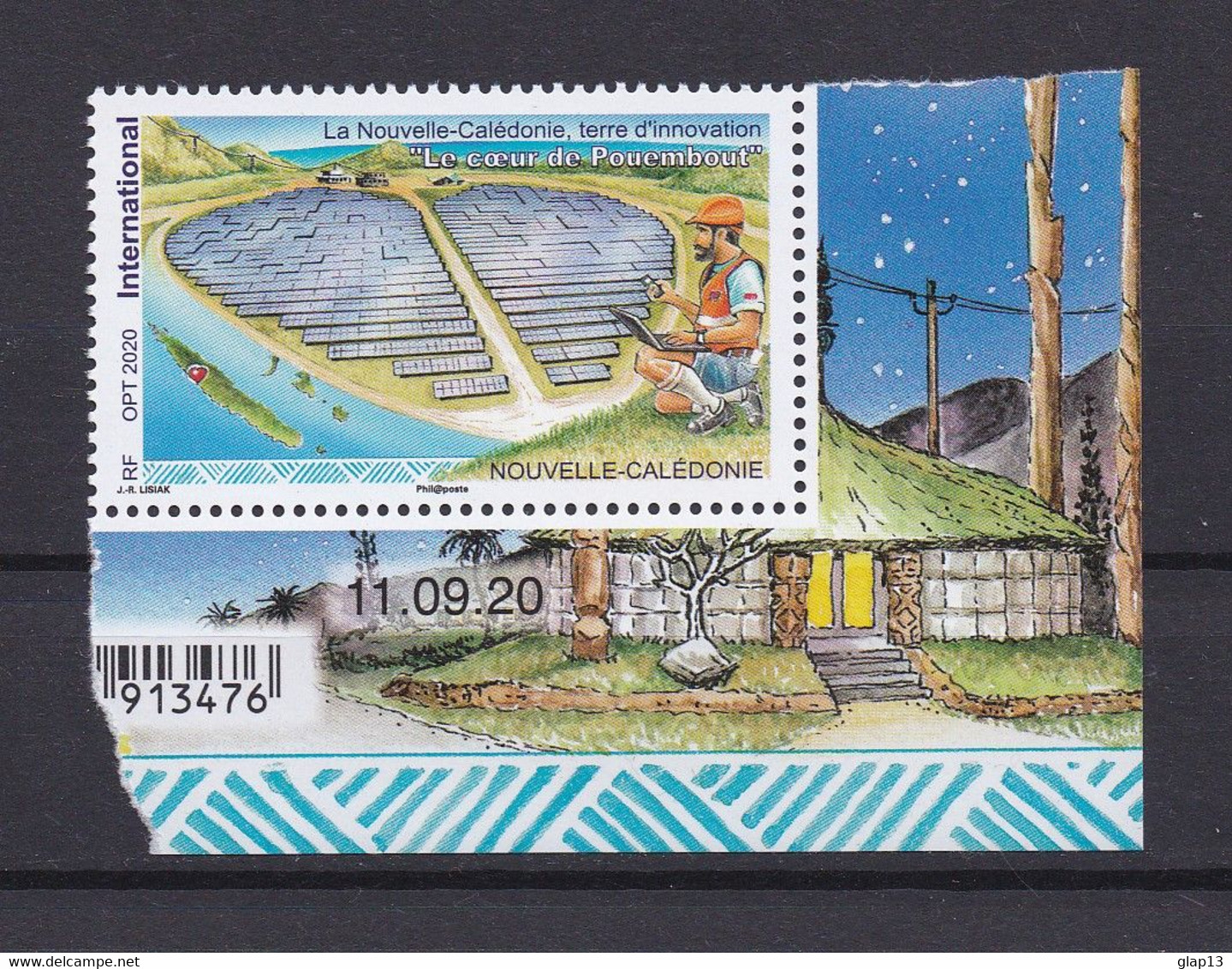 NOUVELLE CALEDONIE 2020 TIMBRE N°1399 NEUF** PATRIMOINE - Unused Stamps