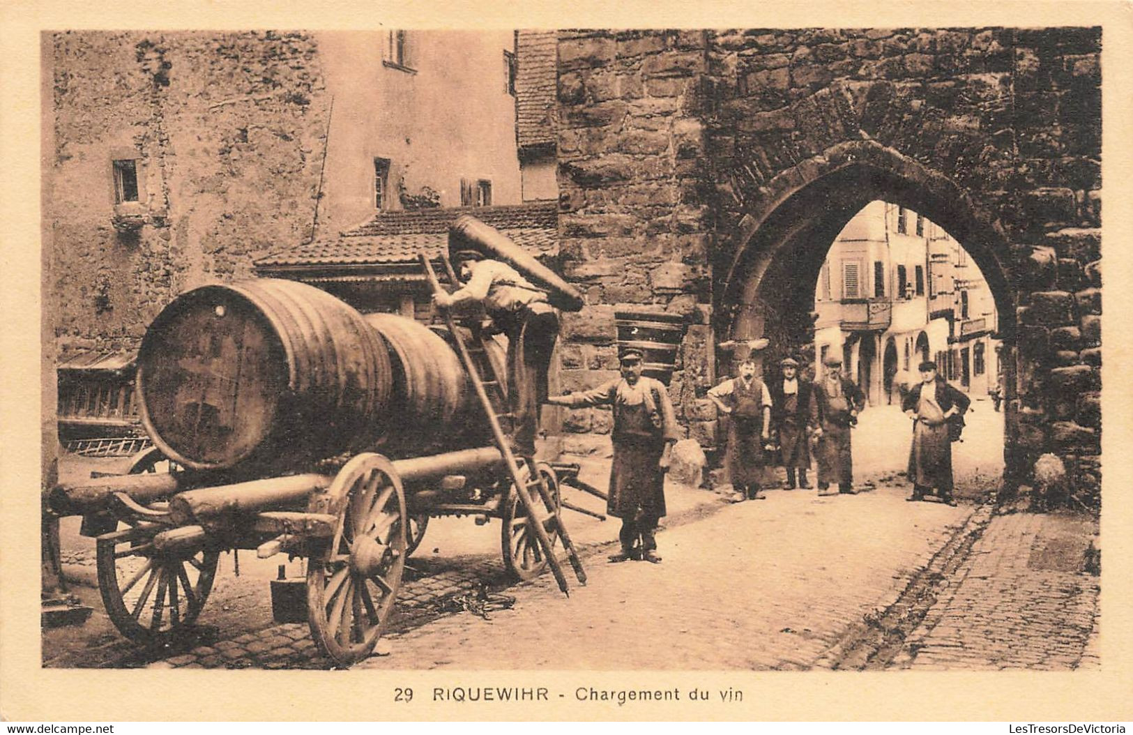 CPA Riquewihr - Chargement Du Vin - Edition Wibeco - Vines