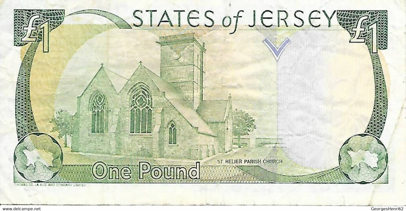 JERSEY - 1 Pound - 1989 - Jersey