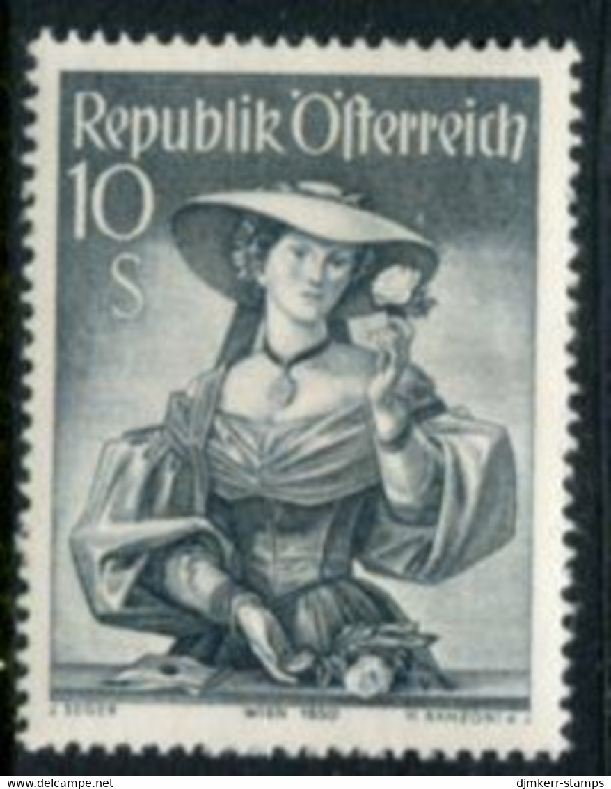 AUSTRIA 1950 Costumes Definitive 10 S. MNH / **.  Michel 926 - Ongebruikt