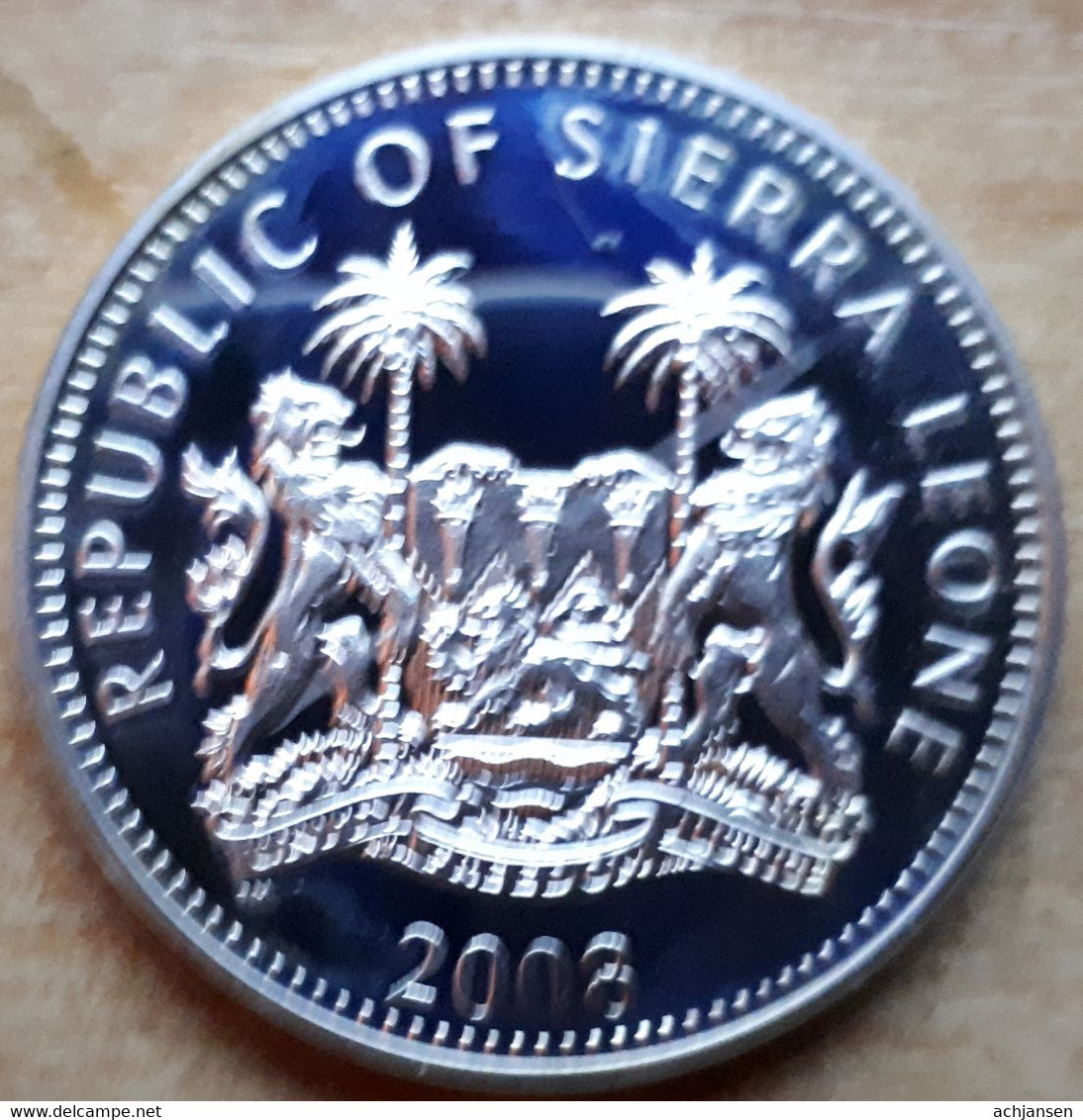 Sierra Leone, 10 Dollars 2008 - Silver Proof - Sierra Leone