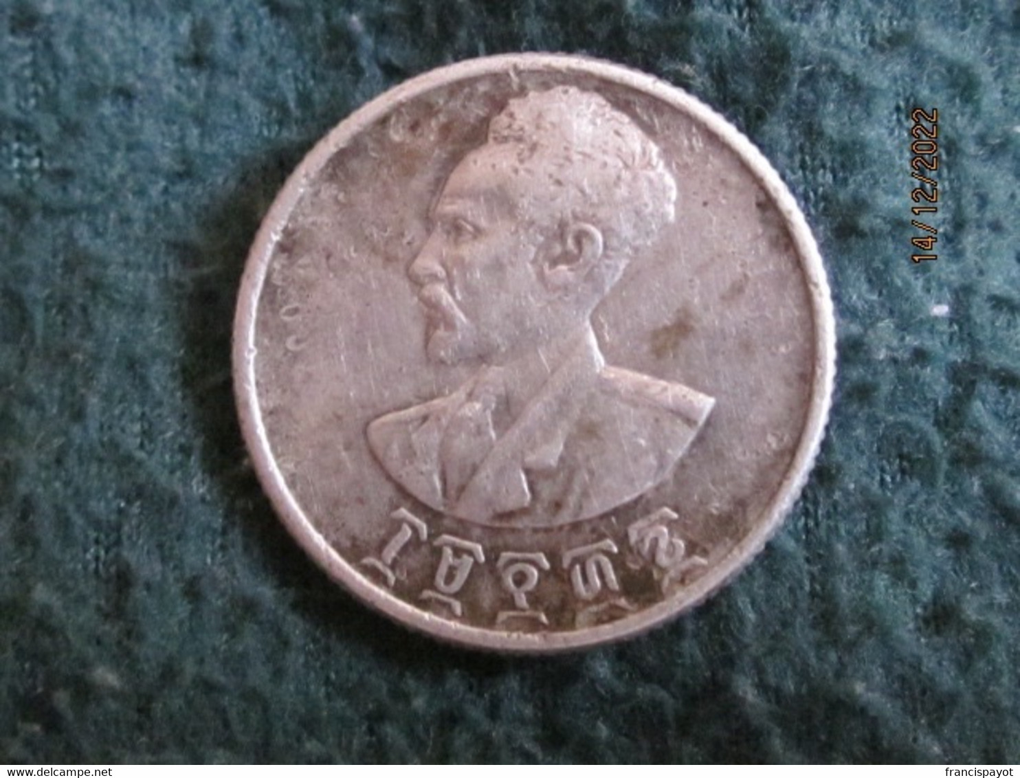 Ethiopie 50 Santeem 1936 EE = 1944 (nedj Shilling) - Ethiopia