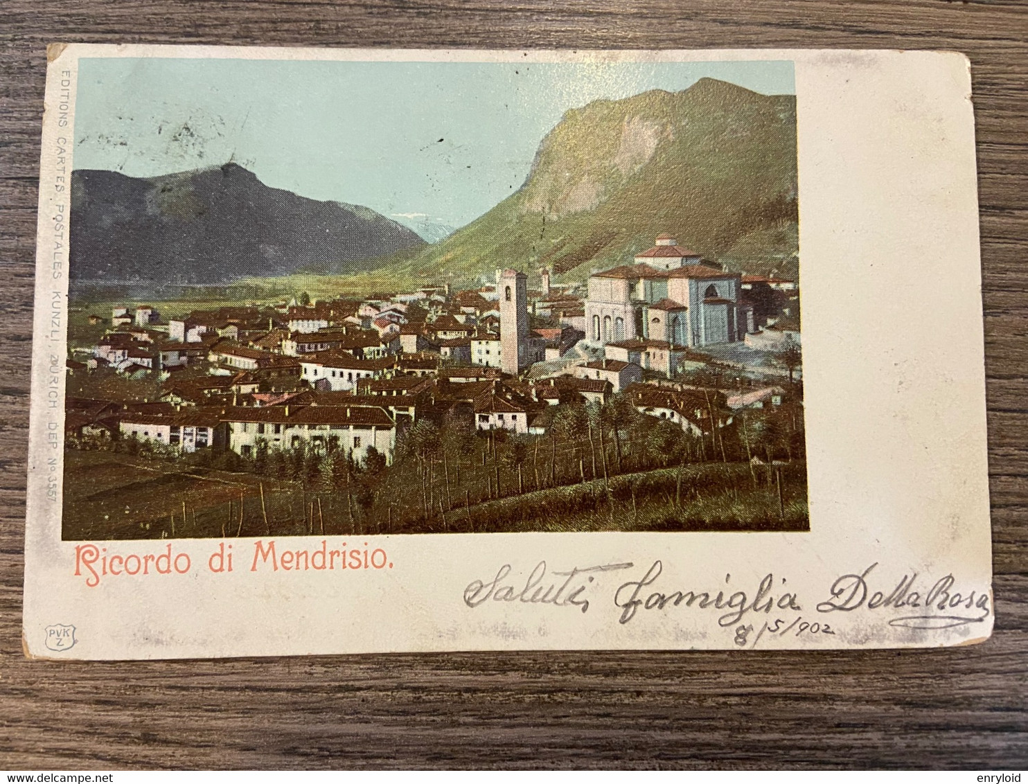 Ricordo, Di Mendrisio 1902 - Mendrisio