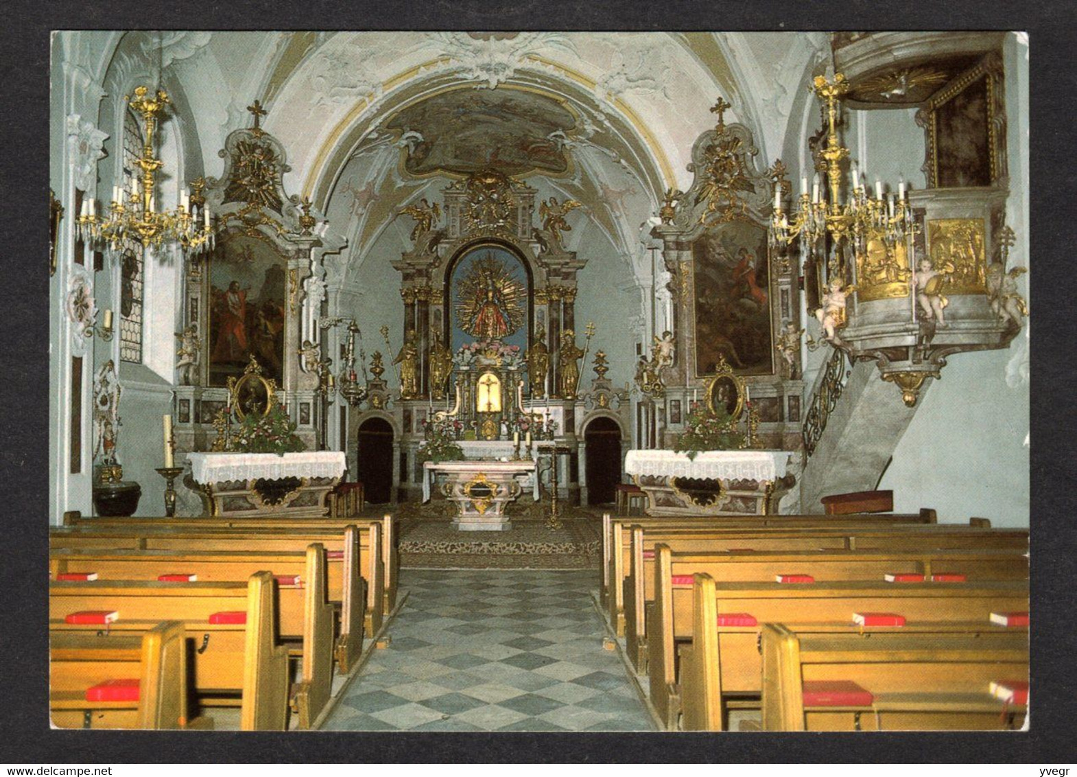 Autriche - MUTTERS - Intérieur De L'Eglise Paroissiale - Pfarrkirche , Tirol -( N° 12.645) - Mutters