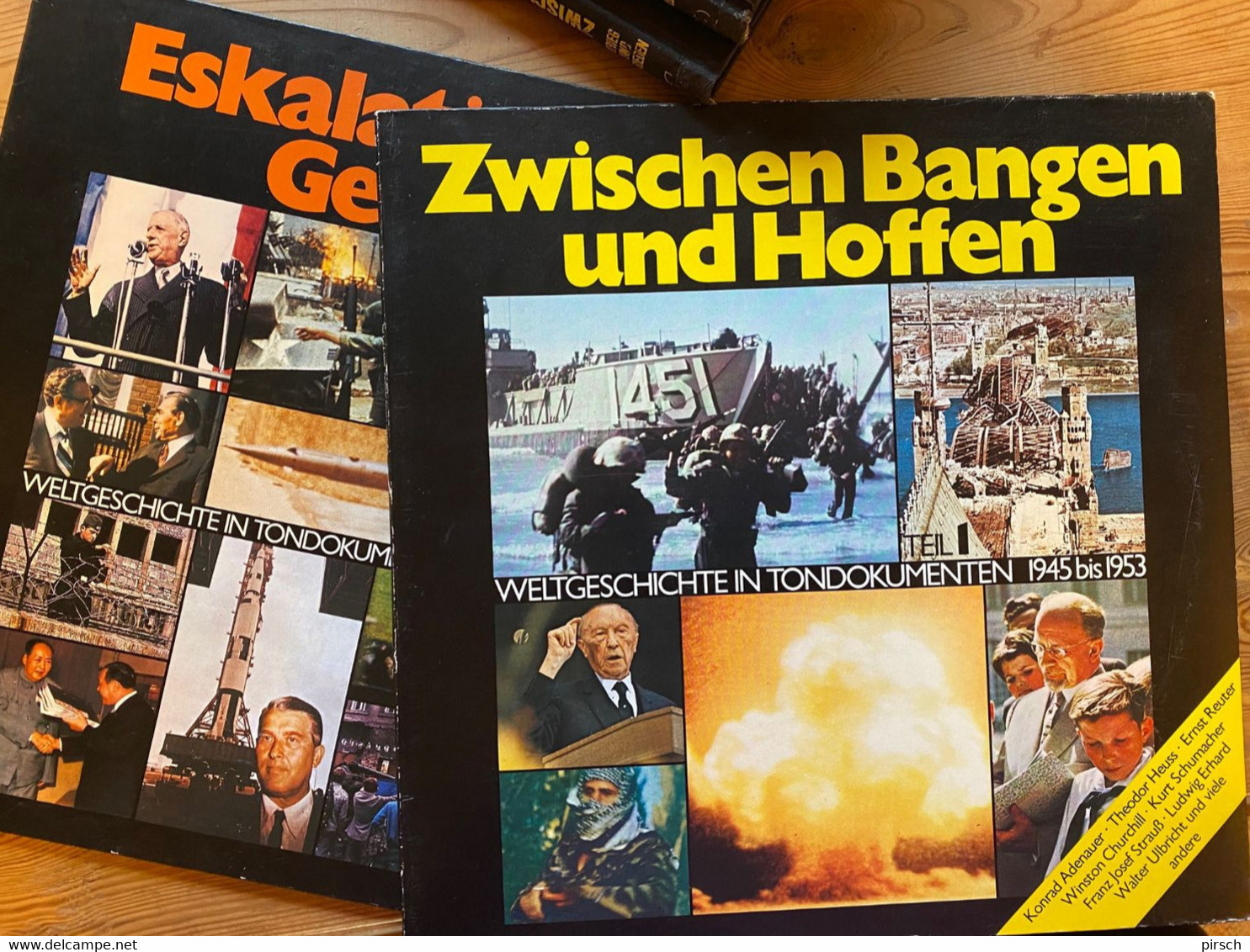 KRIEG UND FRIEDEN Bd. 1 - 4 Mit 2 LP's DOKUMENTATION In WORT, BILD Und TON - Politik & Zeitgeschichte