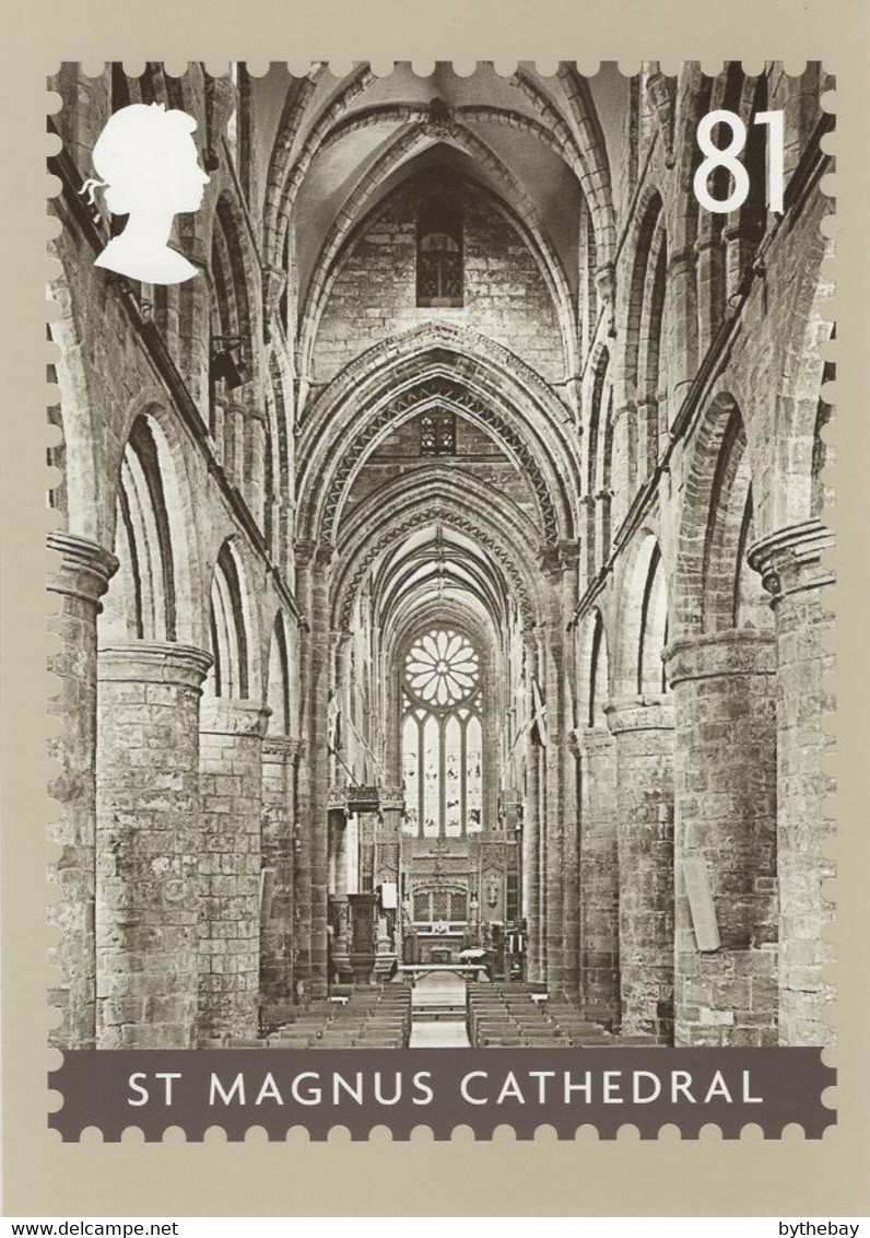 Great Britain 2008 PHQ Card Sc 2579 81p St Magnus Cathedral - PHQ-Cards