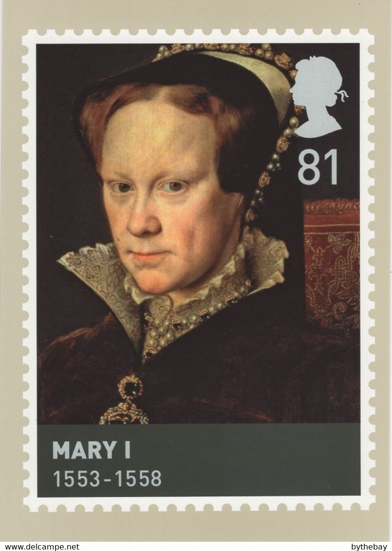 Great Britain 2009 PHQ Card Sc 2657 81p Mary I - Carte PHQ