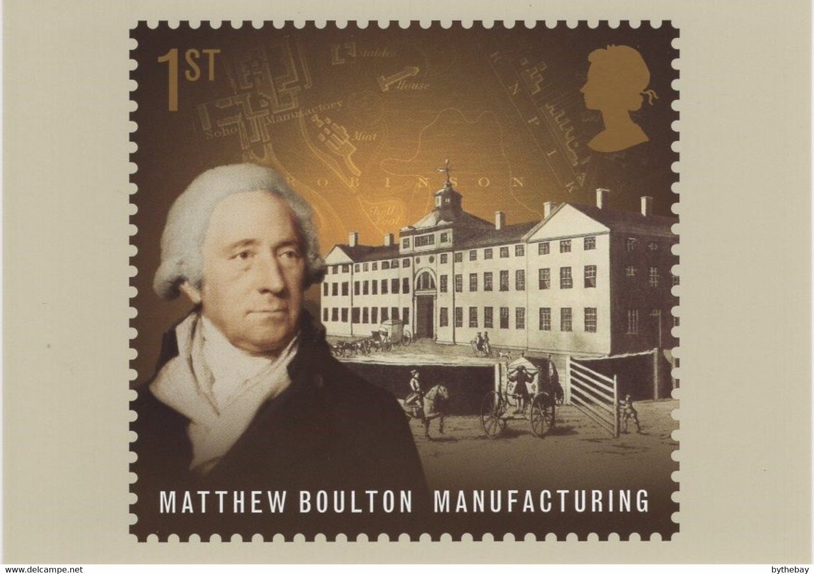 Great Britain 2009 PHQ Card Sc 2645 1st Michael Boulton Manufacturing - Carte PHQ