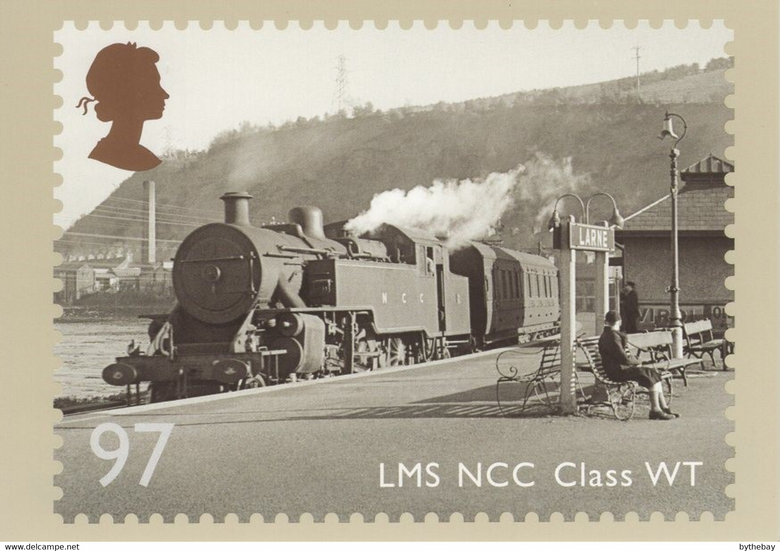 Great Britain 2010 PHQ Card Sc 2831 97p LMS NCC Class WT Locomotive - PHQ Karten