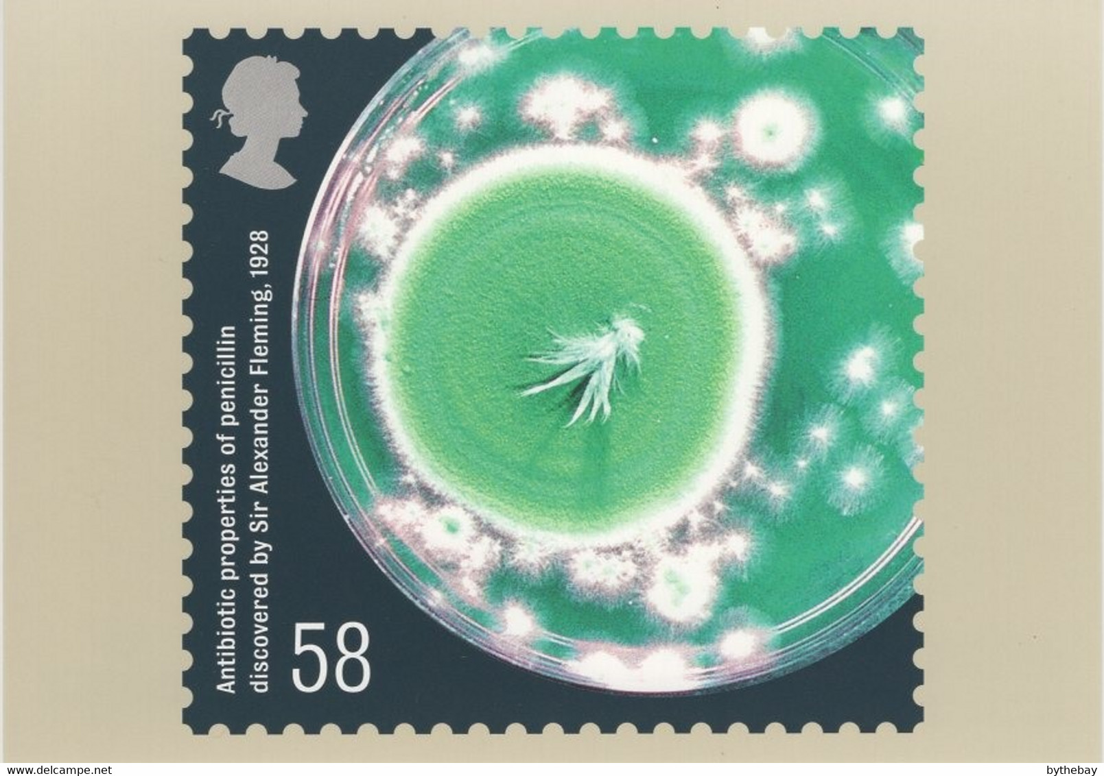 Great Britain 2010 PHQ Card Sc 2835 1st Antibiotic Properties Of Penicillin - Tarjetas PHQ
