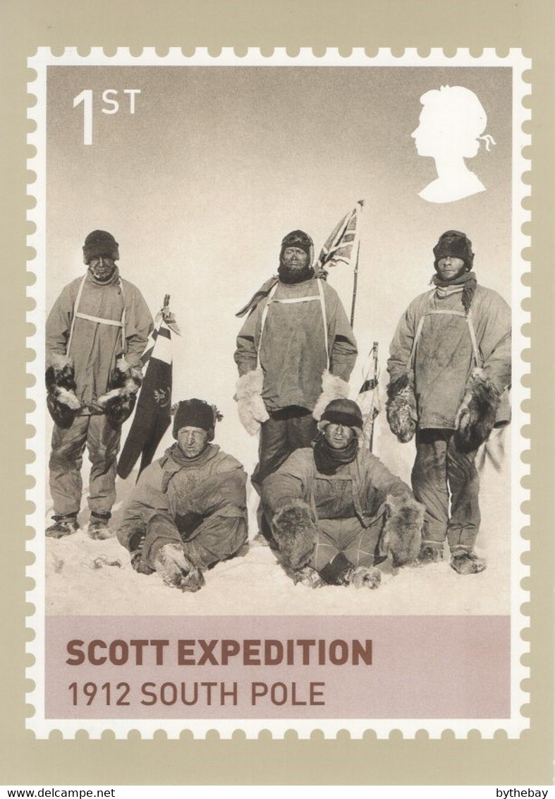 Great Britain 2012 PHQ Card Sc 2995a 1st Scott Expedition 1912 South Pole - PHQ Karten