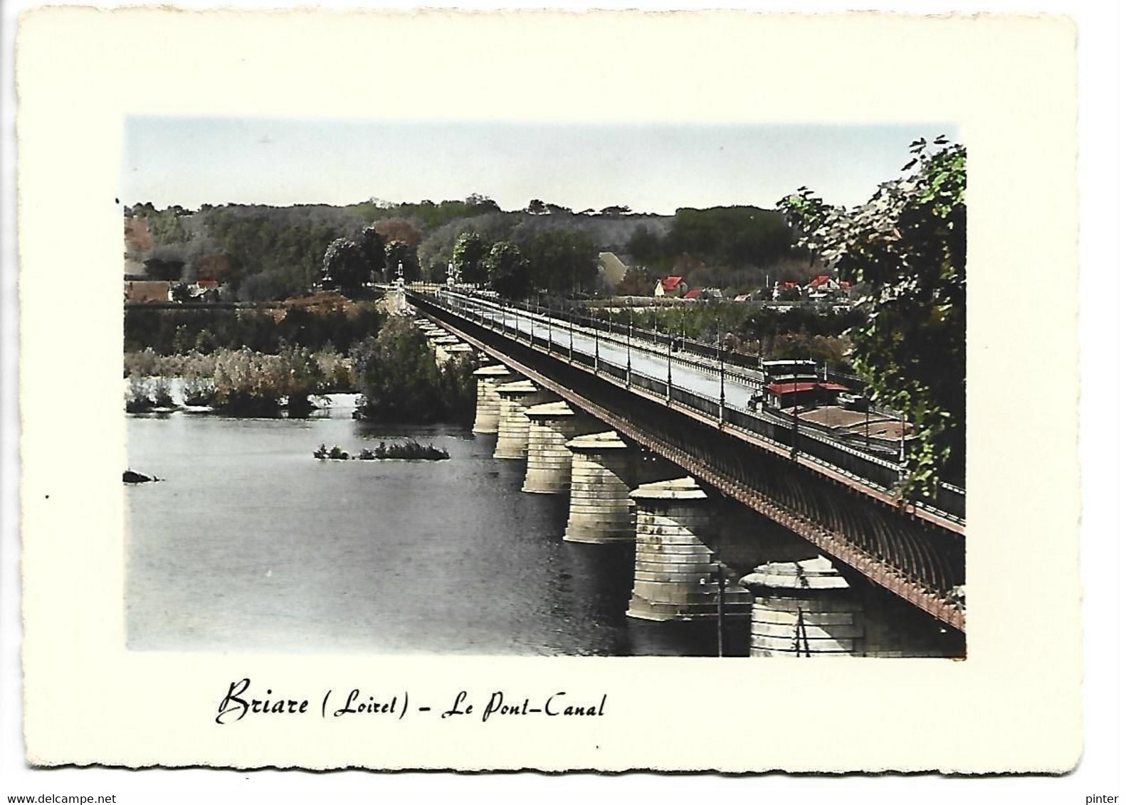 PENICHE - BRIARE - Le Pont Canal - Péniches