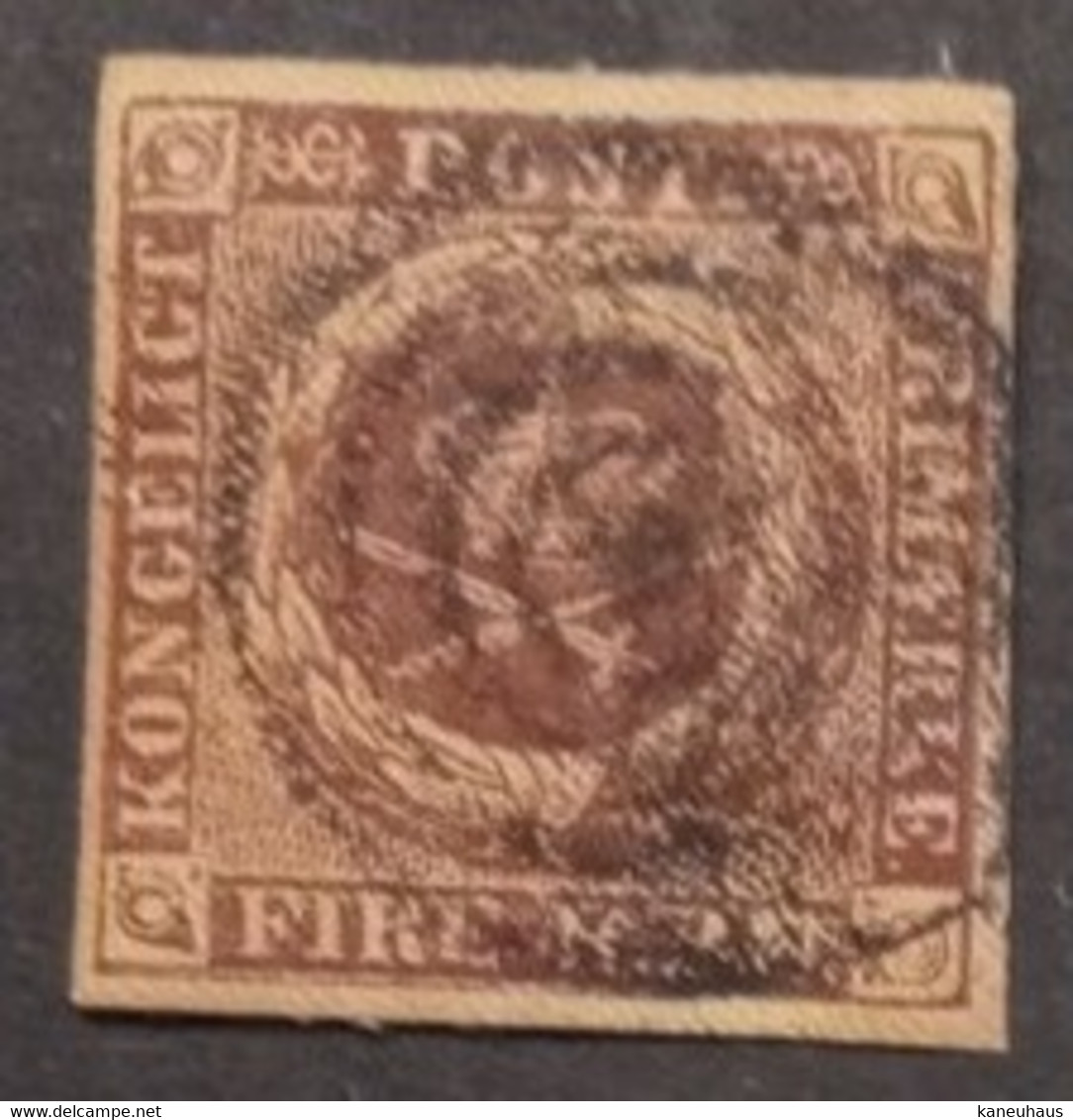 1851 Michel-Nr. 1IIa Gestempelt Mit Vollstempel - Oblitérés