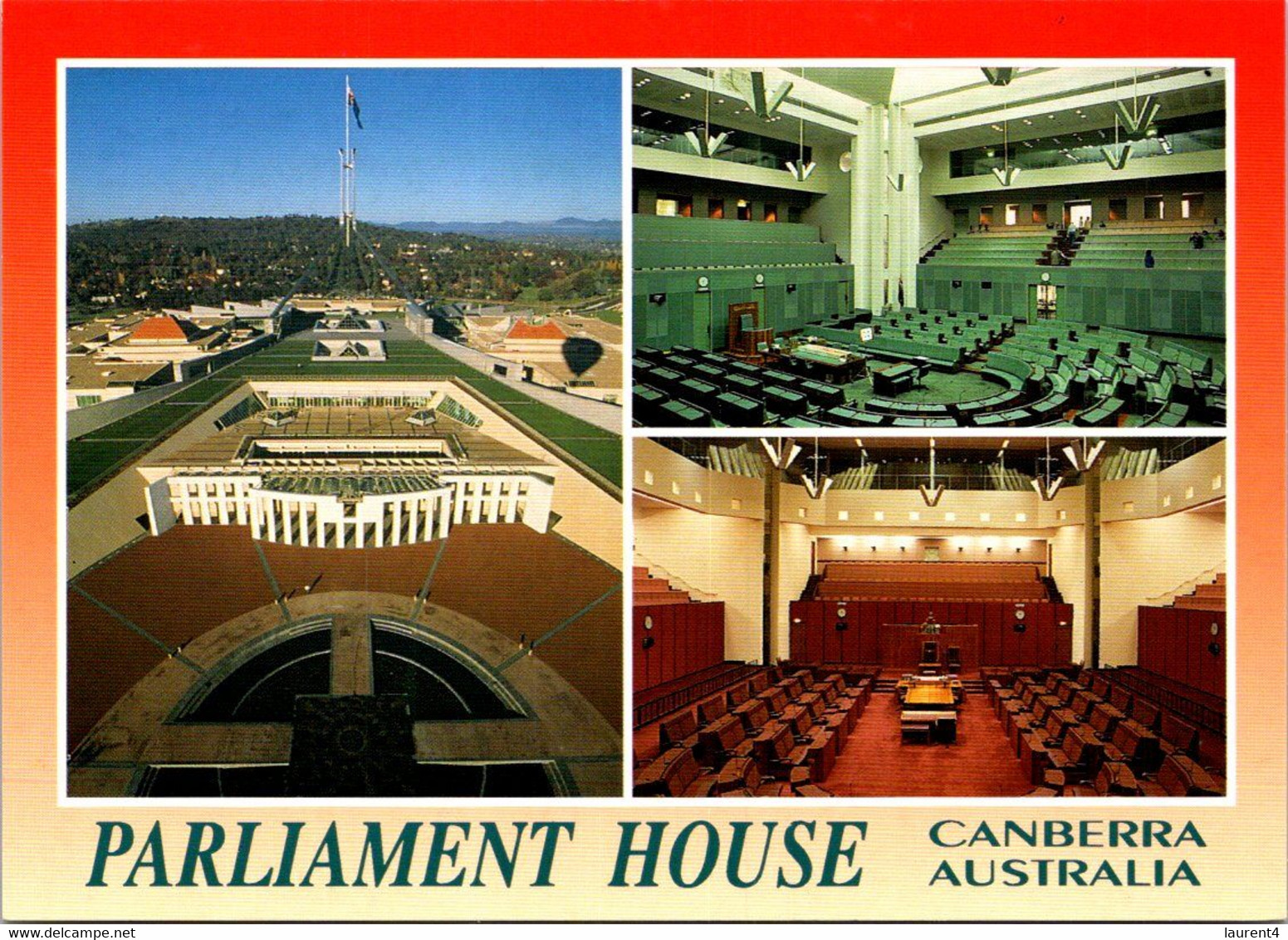 (4 M 50) Australia  - ACT - City Of Canberra (New Parliament House - Inside & Outside) - Canberra (ACT)