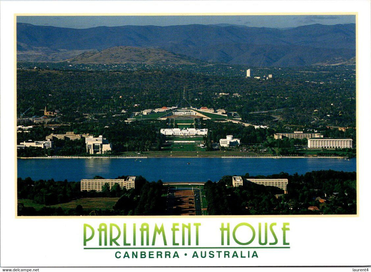 (4 M 50) Australia  - ACT - City Of Canberra (Old & New Parliament Houses) - Canberra (ACT)