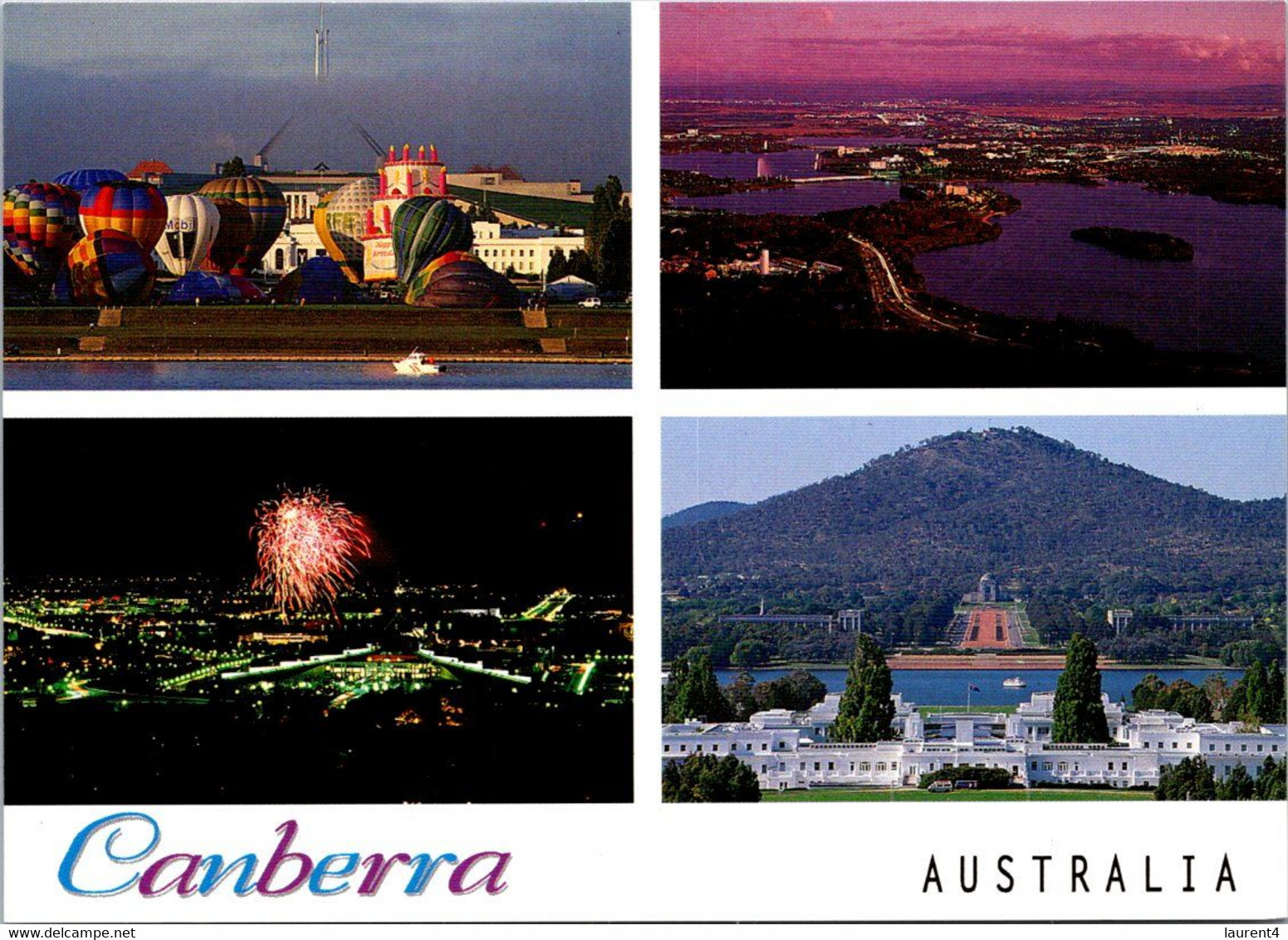 (4 M 50) Australia  - ACT - City Of Canberra (4 Views) - Canberra (ACT)