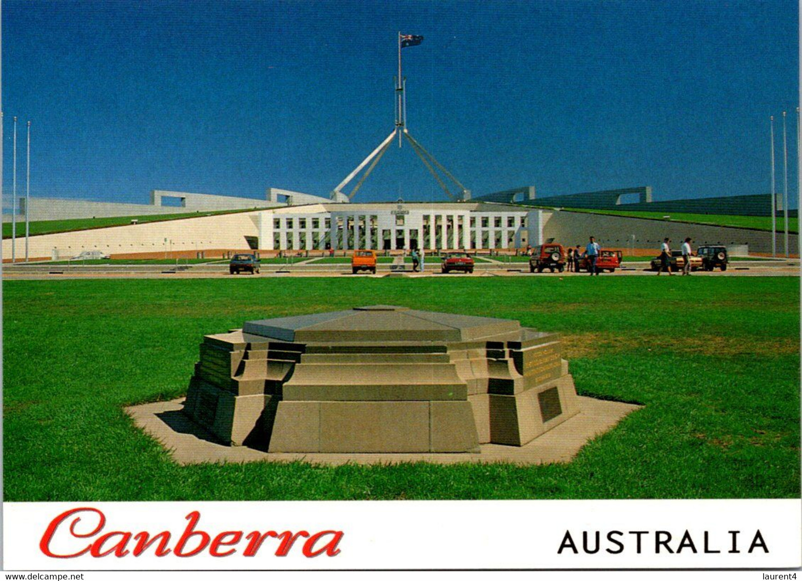 (4 M 50) Australia  - ACT - City Of Canberra (New Parliament House & Canberra Memorial Monument) - Canberra (ACT)