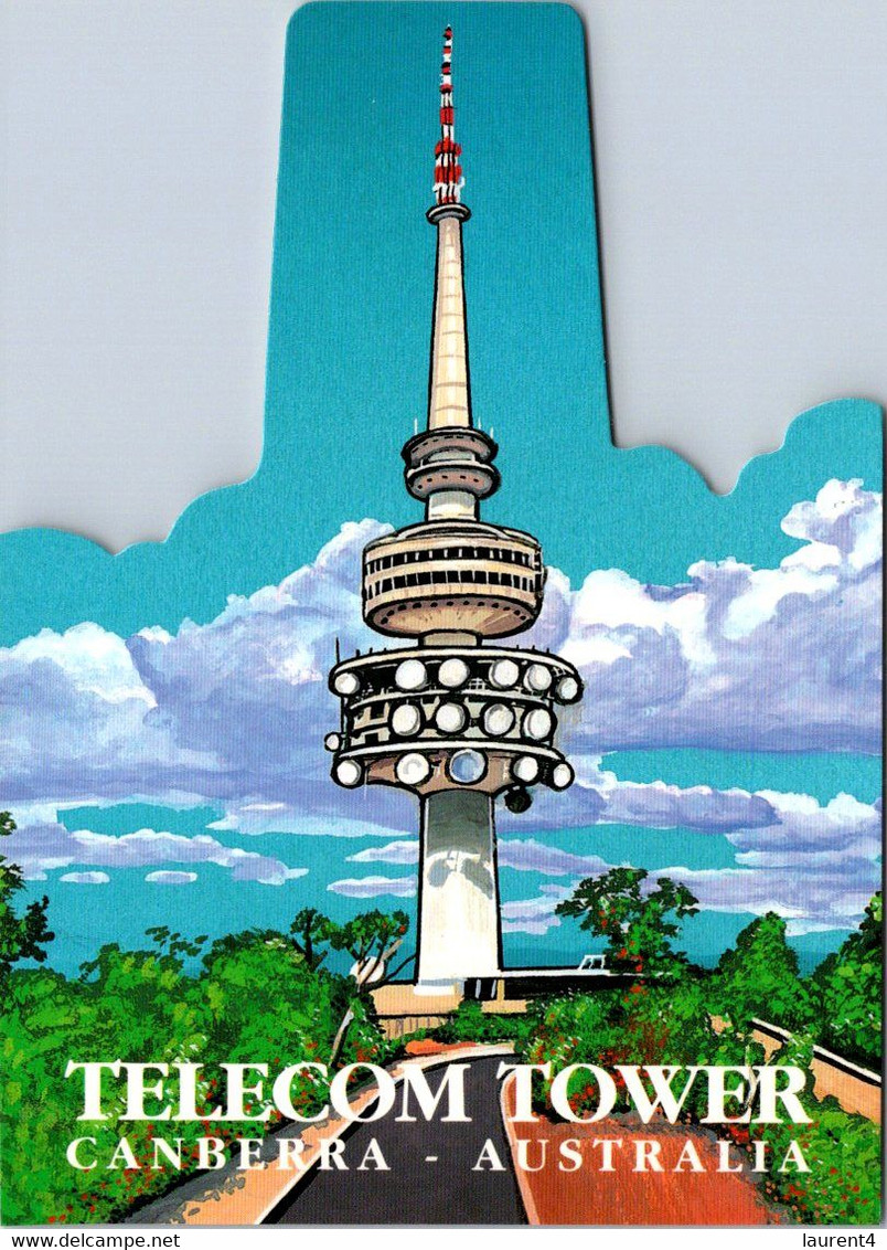 (4 M 50) Australia  - ACT - City Of Canberra (Telecom Tower Shape Card) - Canberra (ACT)