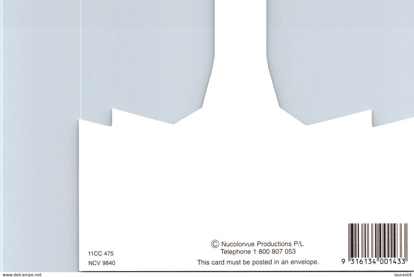 (4 M 50) Australia  - ACT - City Of Canberra (New Parliament House Shape Card) - Canberra (ACT)