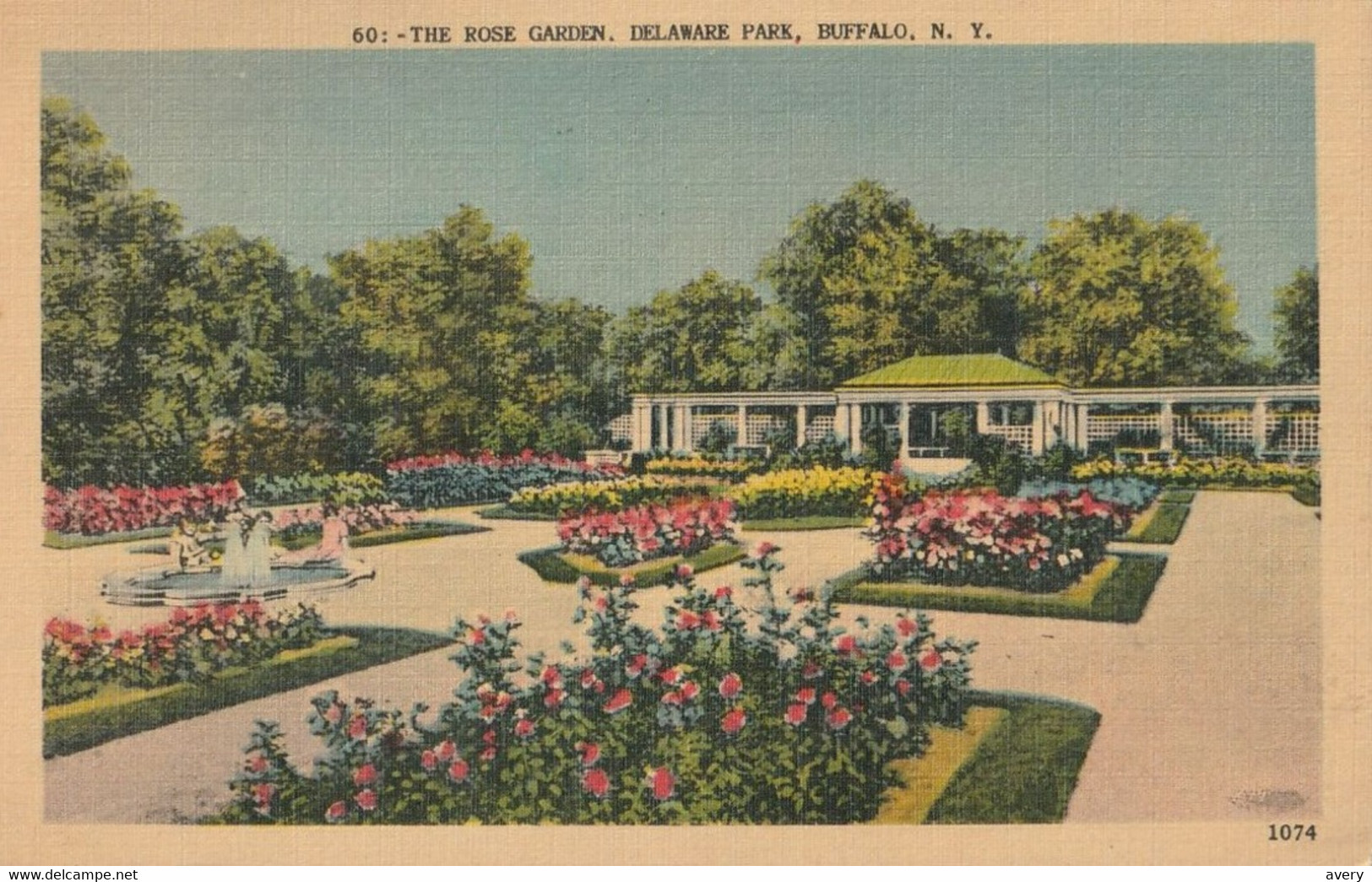 The Rose Garden, Delaware Park, Buffalo, New York - Buffalo